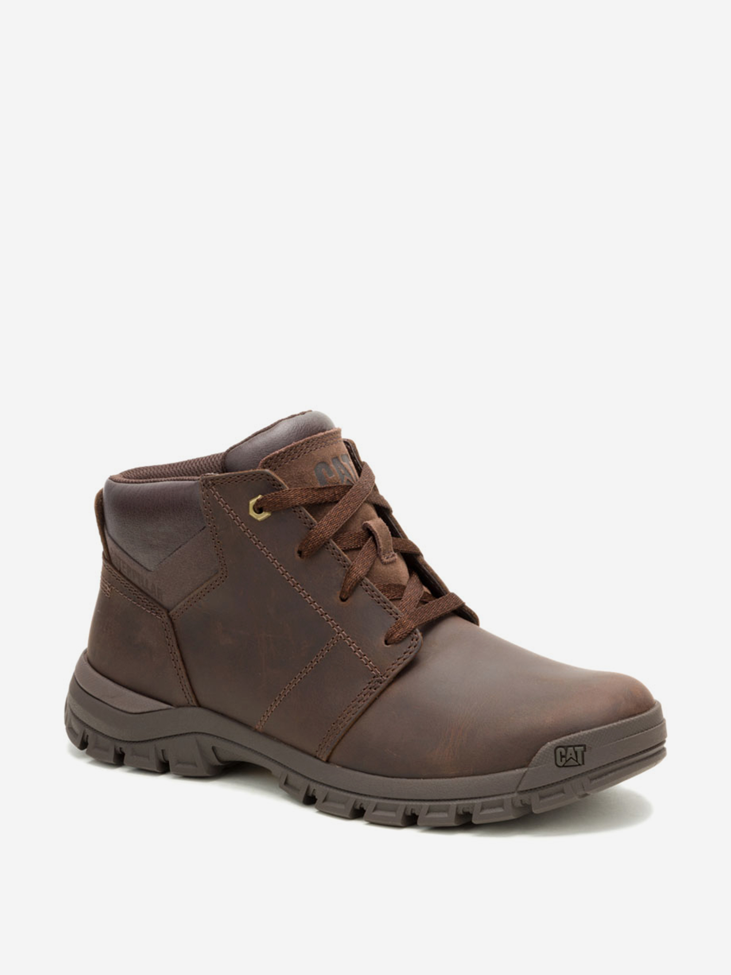 фото Ботинки мужские caterpillar threshold chukka, коричневый