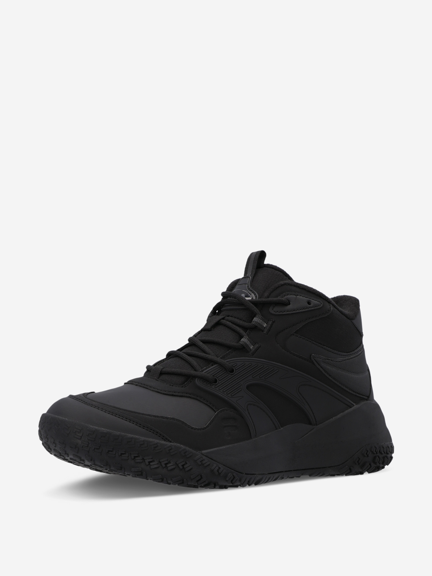 фото Кроссовки утепленные мужские fila tornado mid nxt wntr, черный