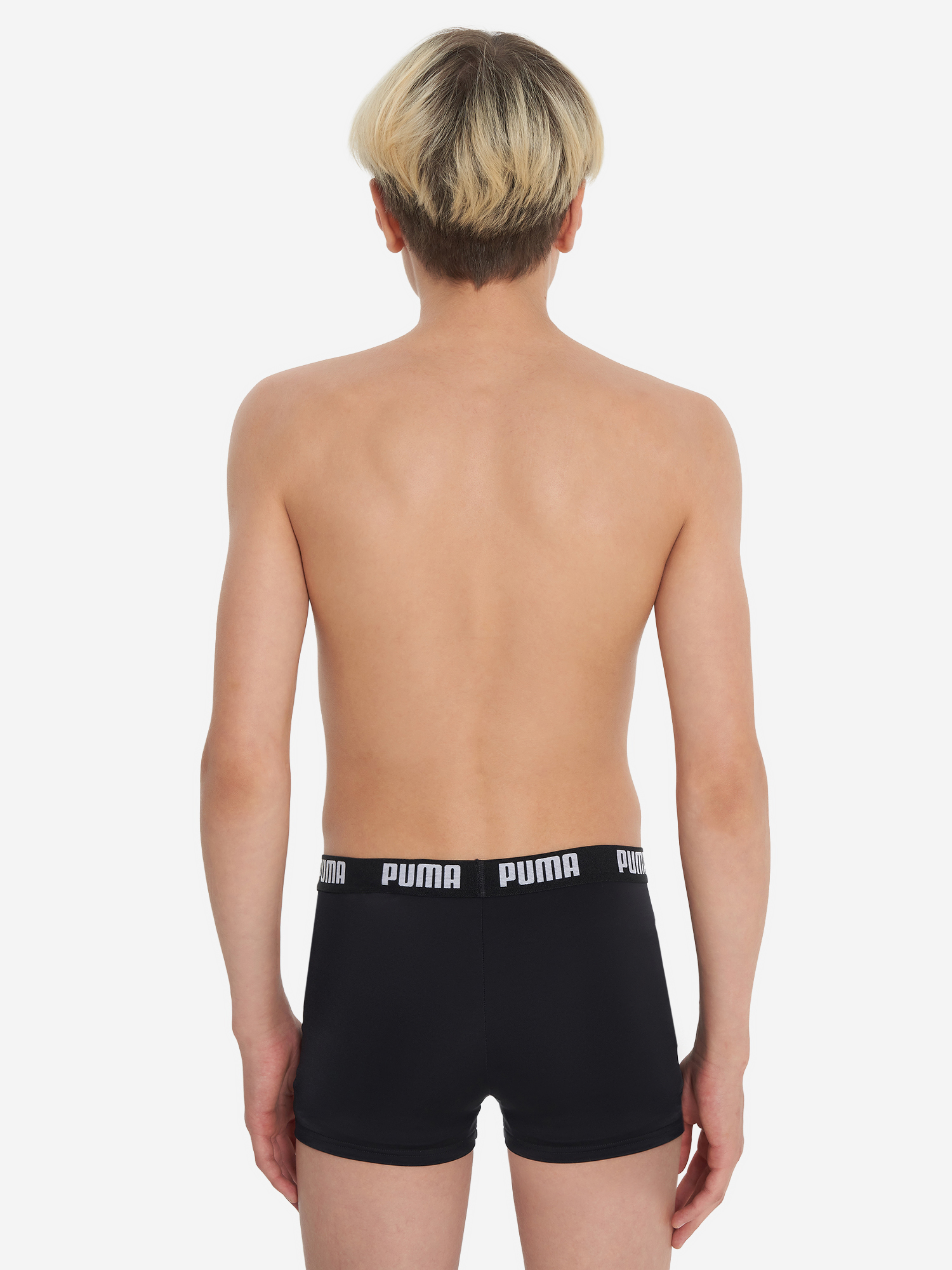 фото Плавки-шорты для мальчиков puma swim, черный