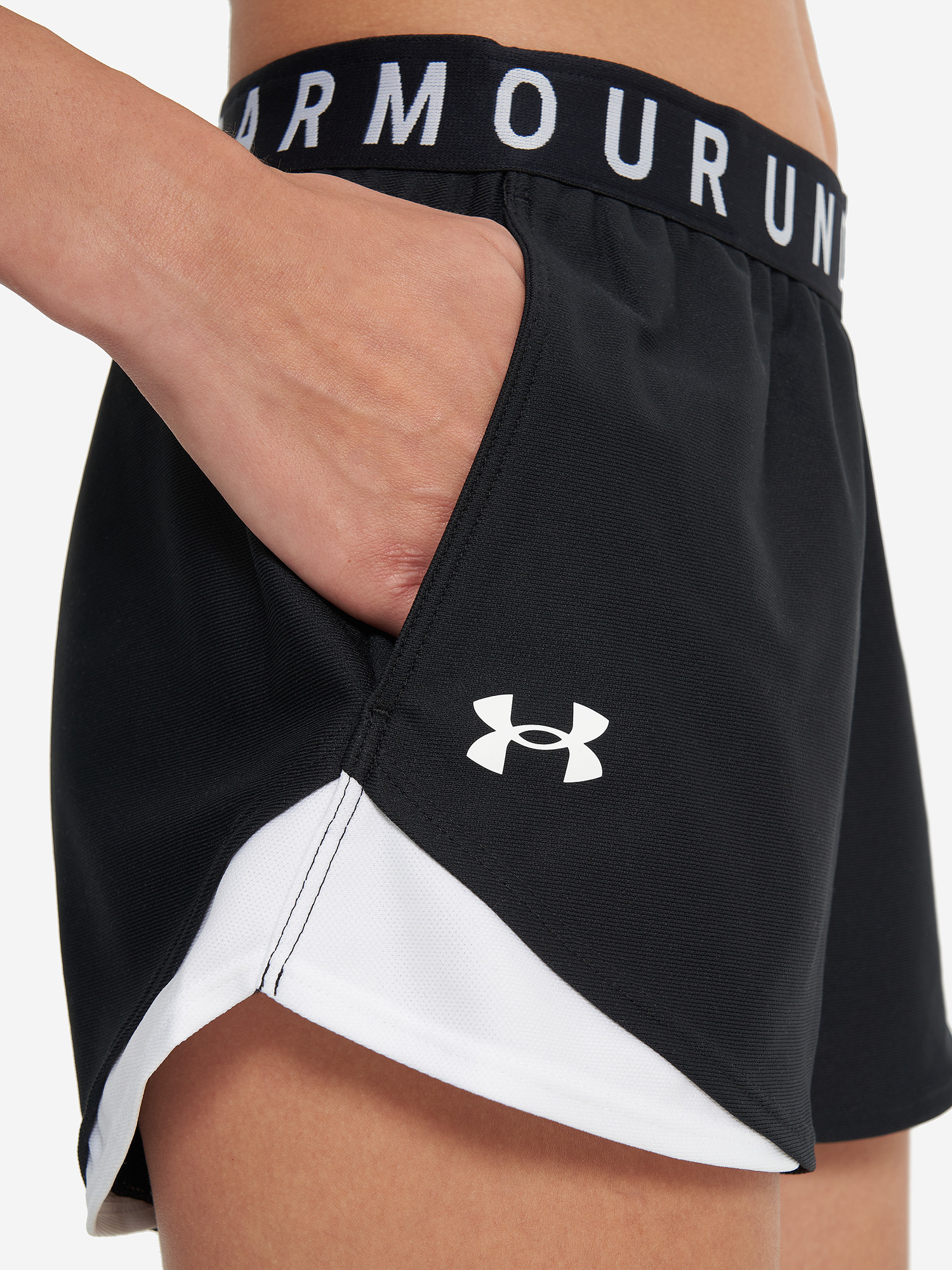фото Шорты женские under armour, черный