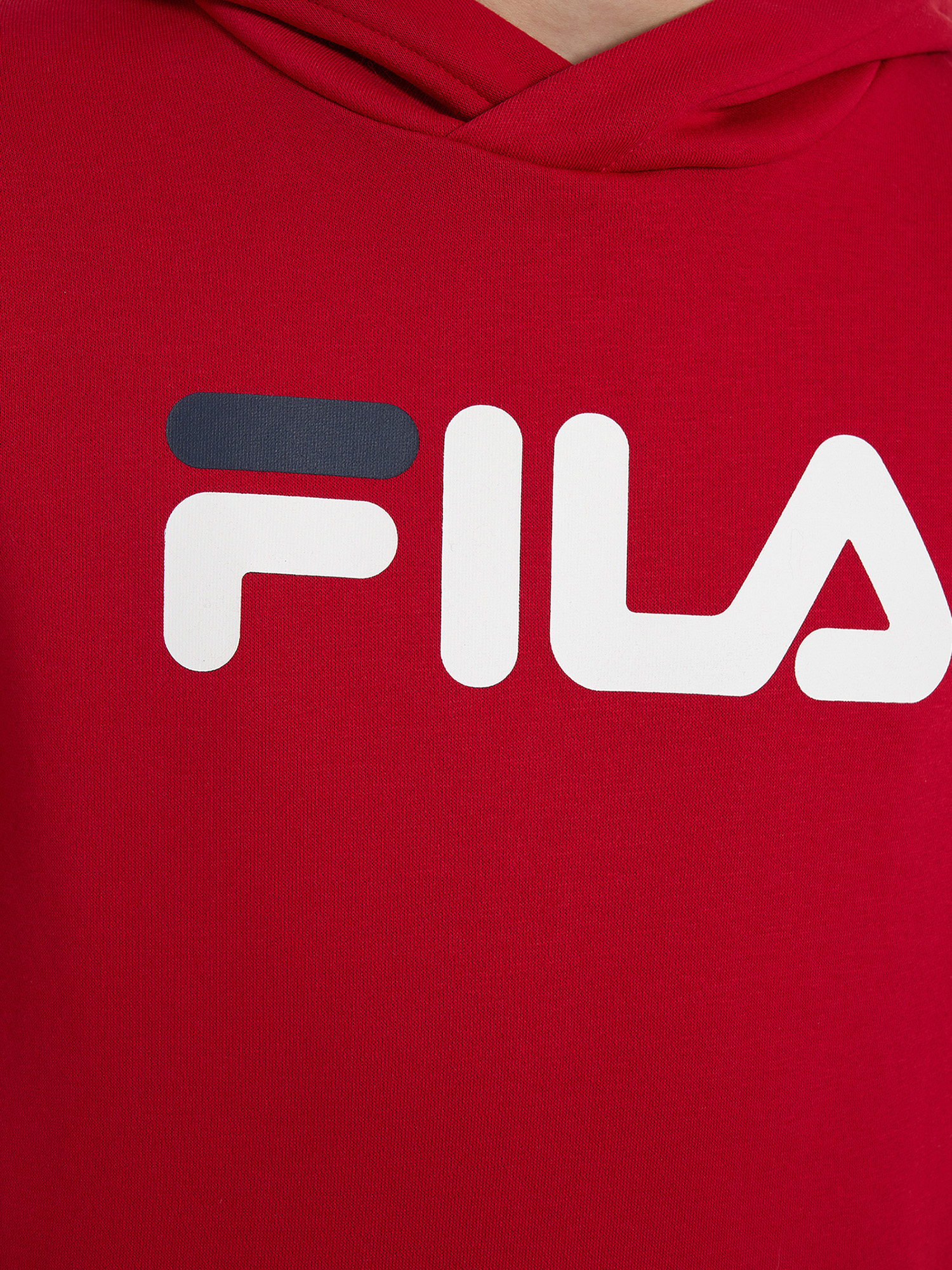 фото Худи для мальчиков fila, красный
