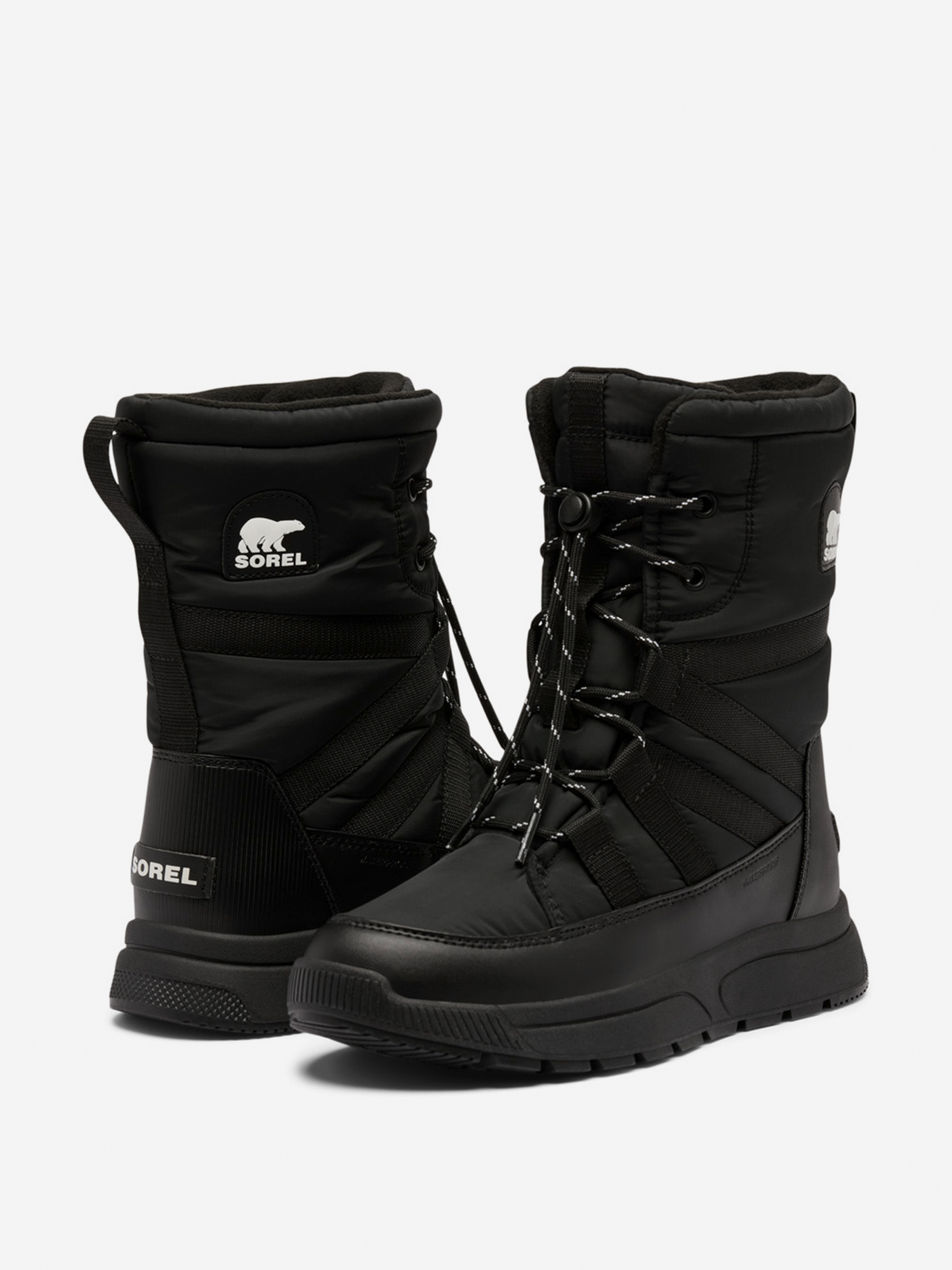 фото Сапоги утепленные женские sorel whitney iii wp, черный