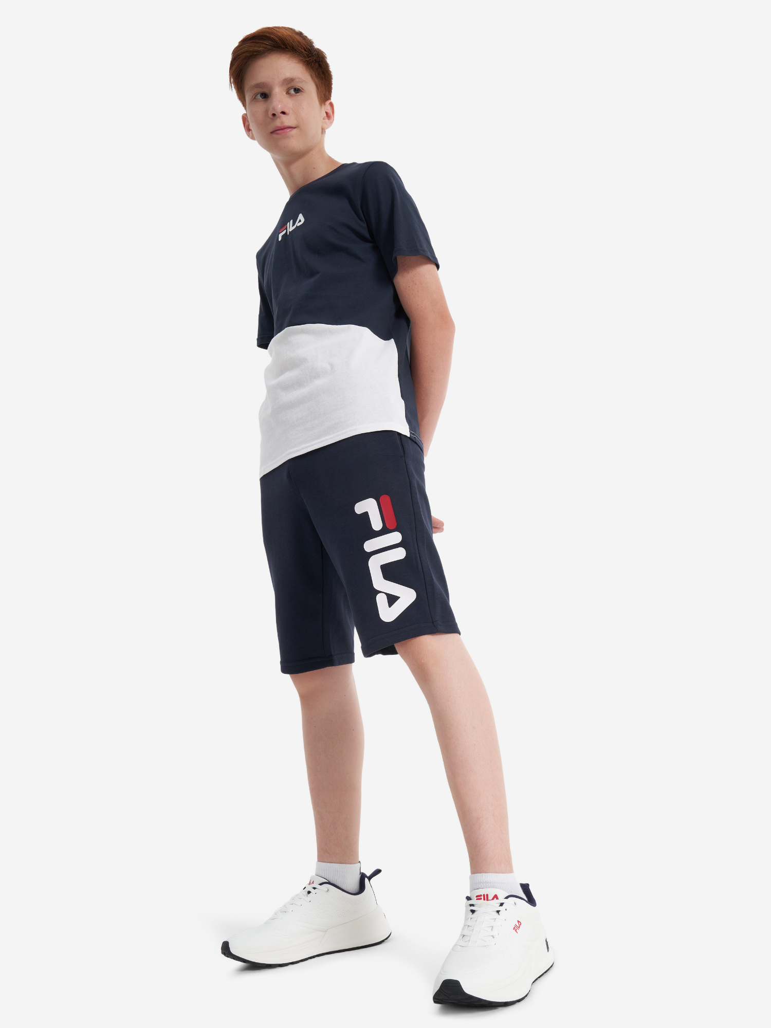 фото Шорты для мальчиков fila, синий