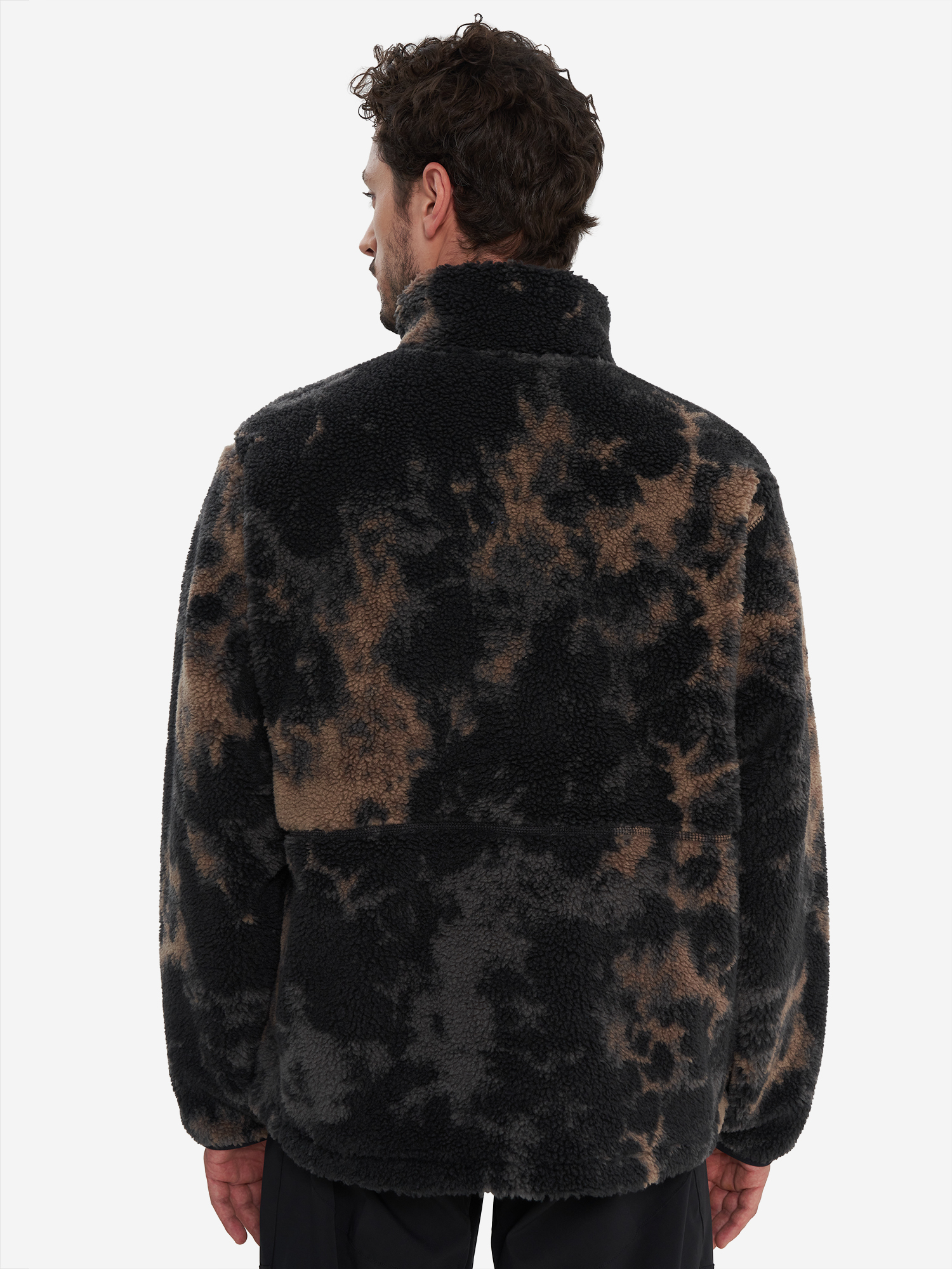 фото Толстовка мужская оверсайз the north face extreme pile 2, черный