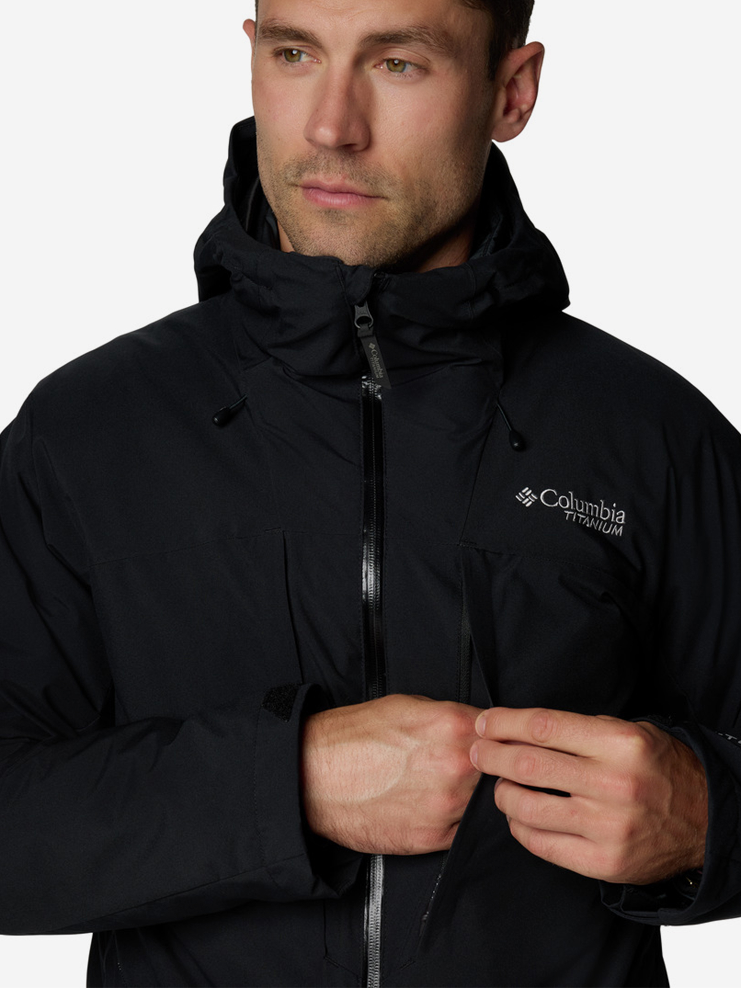 фото Куртка 3 в 1 мужская columbia winter district ii interchange jacket, черный