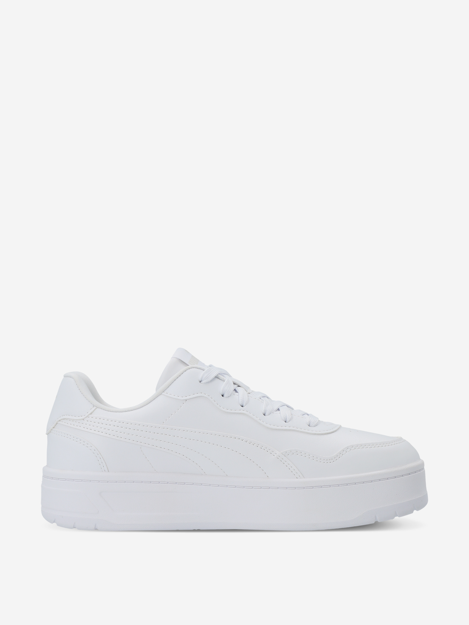фото Кроссовки женские puma court lally skye, белый
