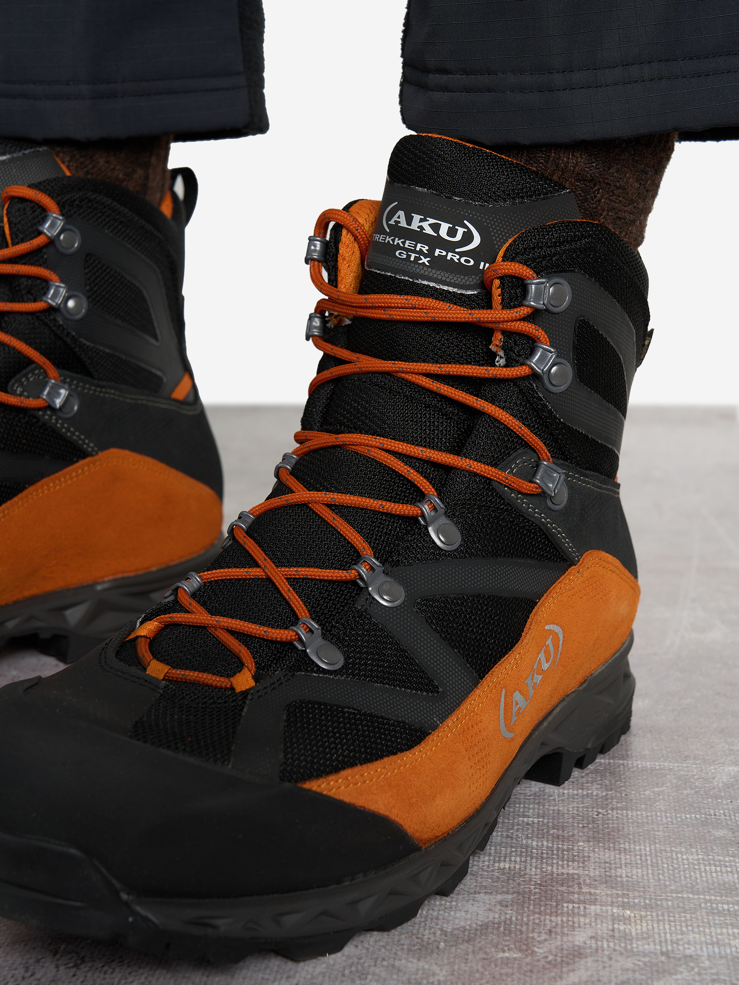 фото Ботинки мужские aku trekker pro ii gtx, черный