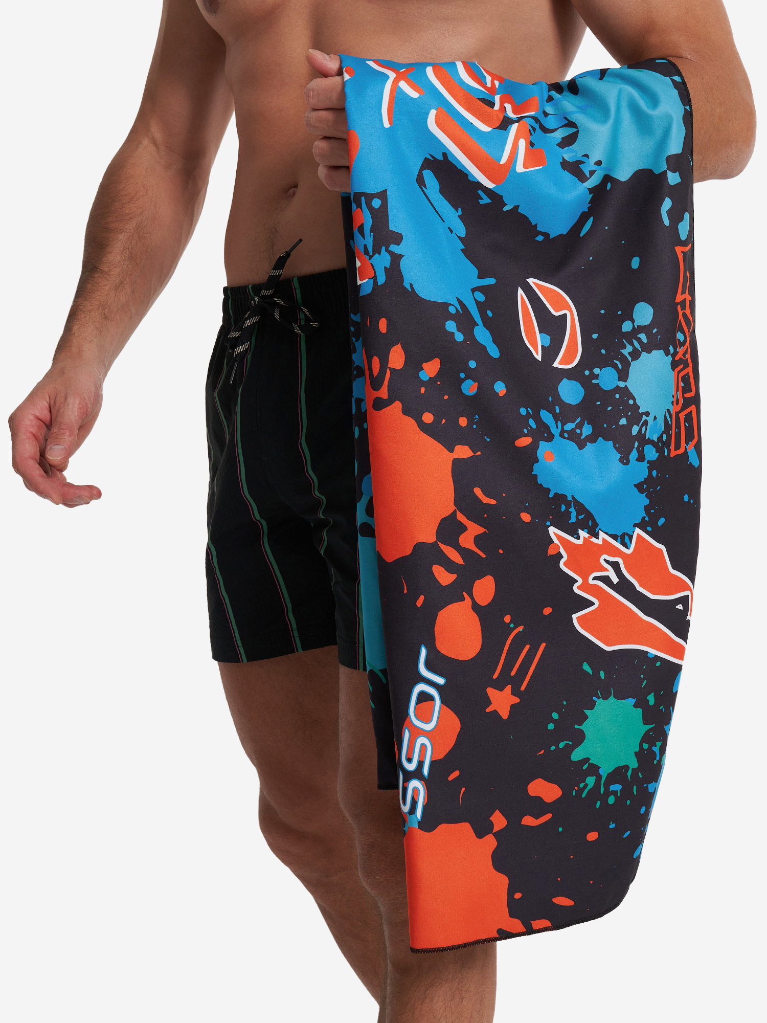 фото Полотенце абсорбирующее joss x swim rocket, мультицвет