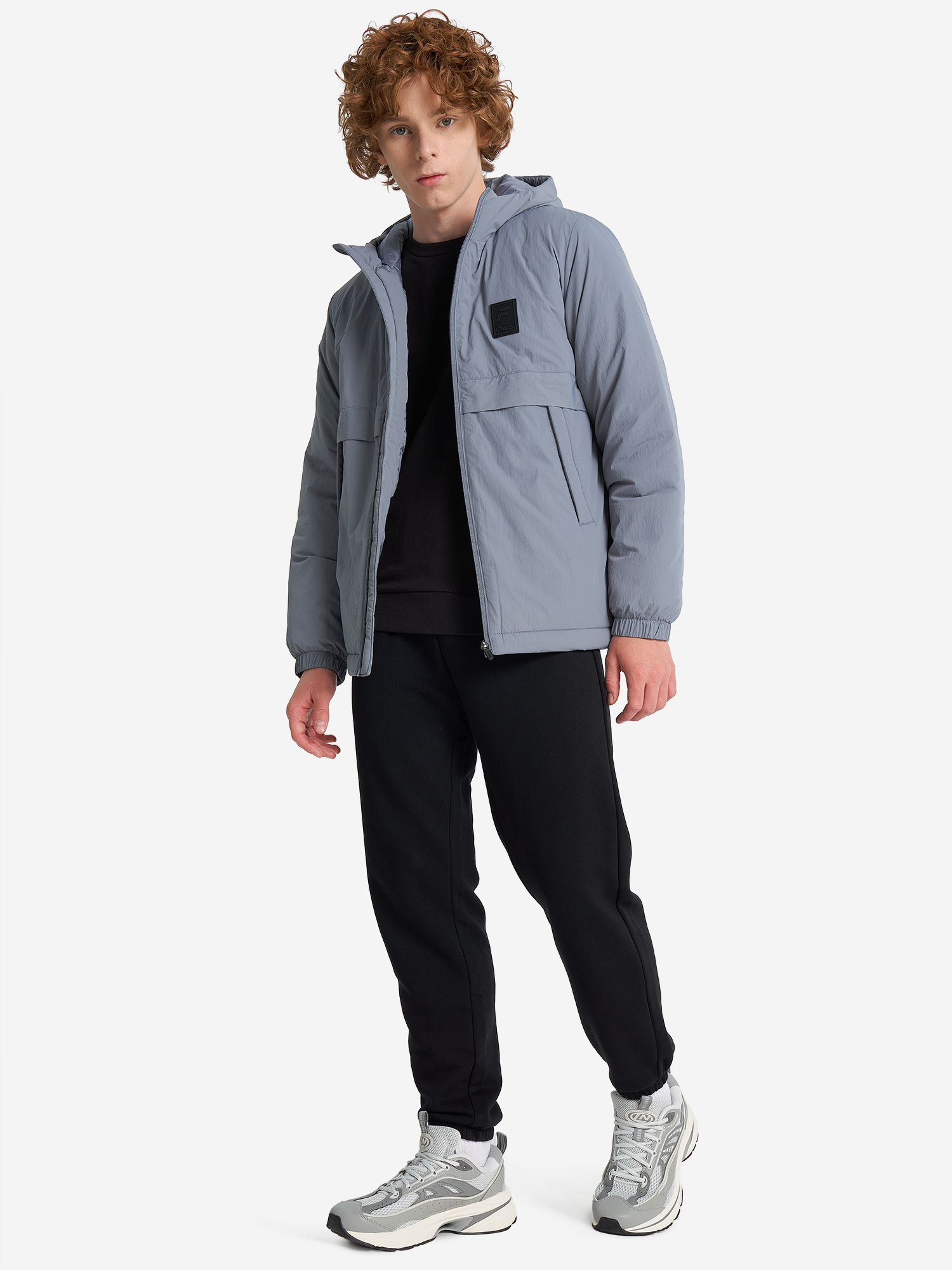 фото Куртка утепленная для мальчиков fila, голубой