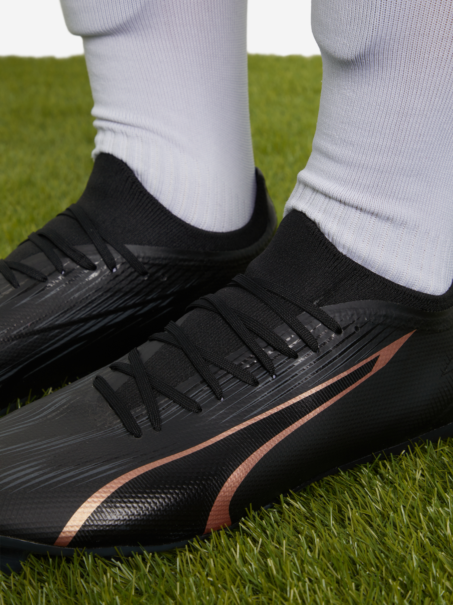 фото Бутсы мужские puma ultra match fg/ag, черный