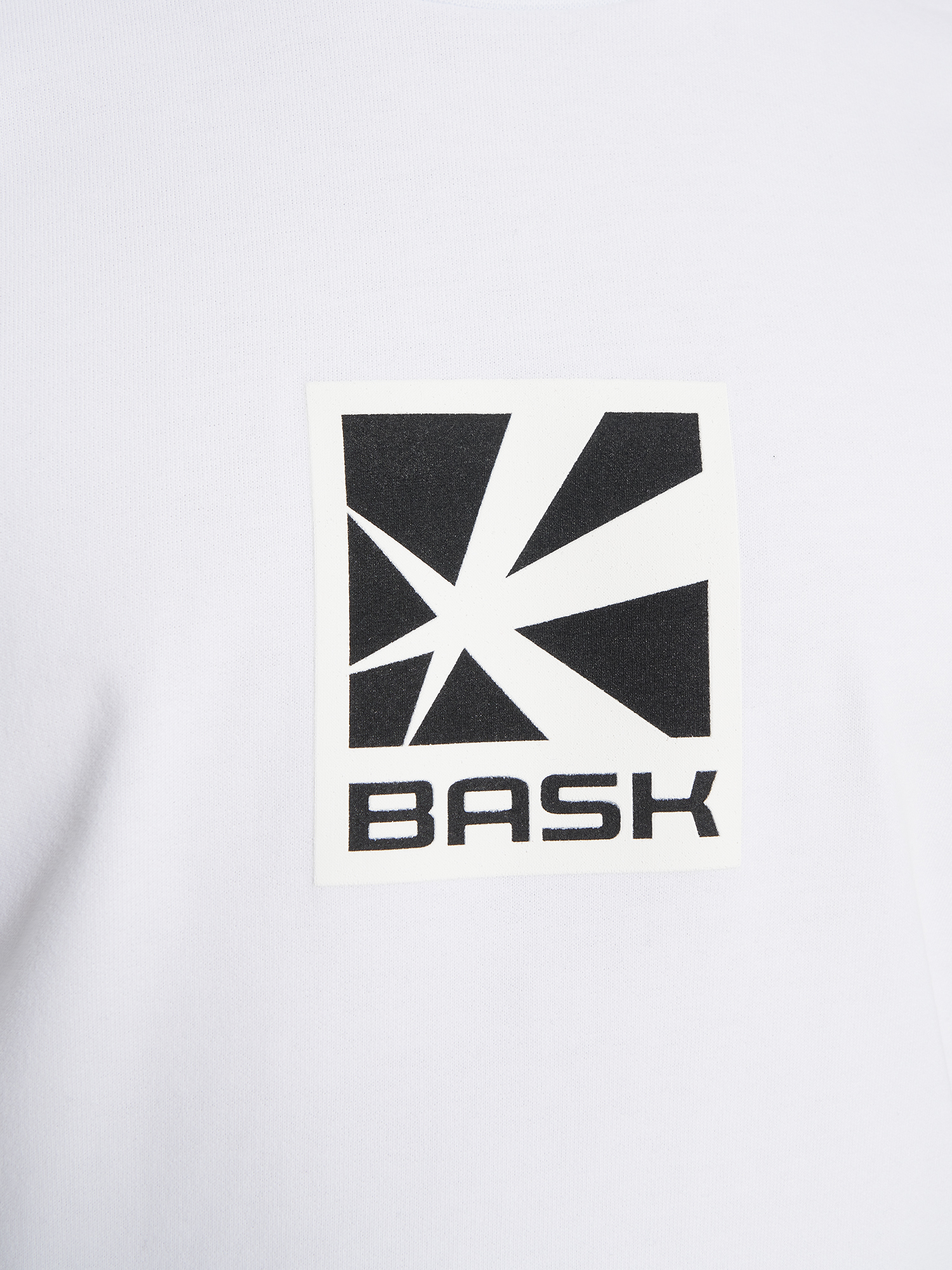 фото Футболка мужская оверсайз bask frame mt, белый