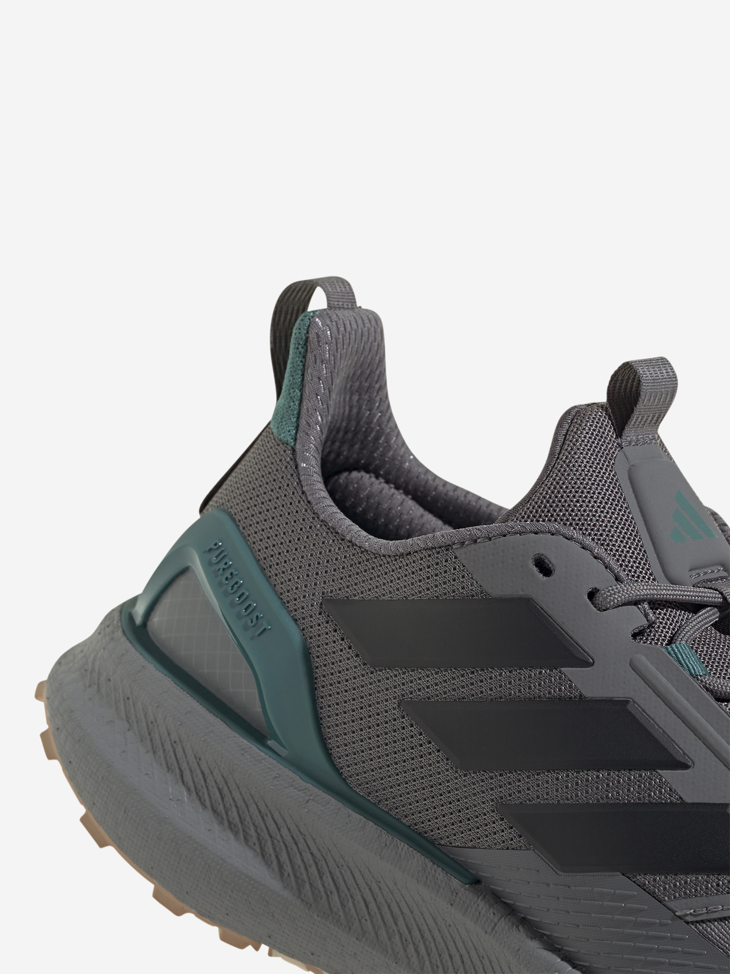 фото Кроссовки мужские adidas pureboost 5, серый