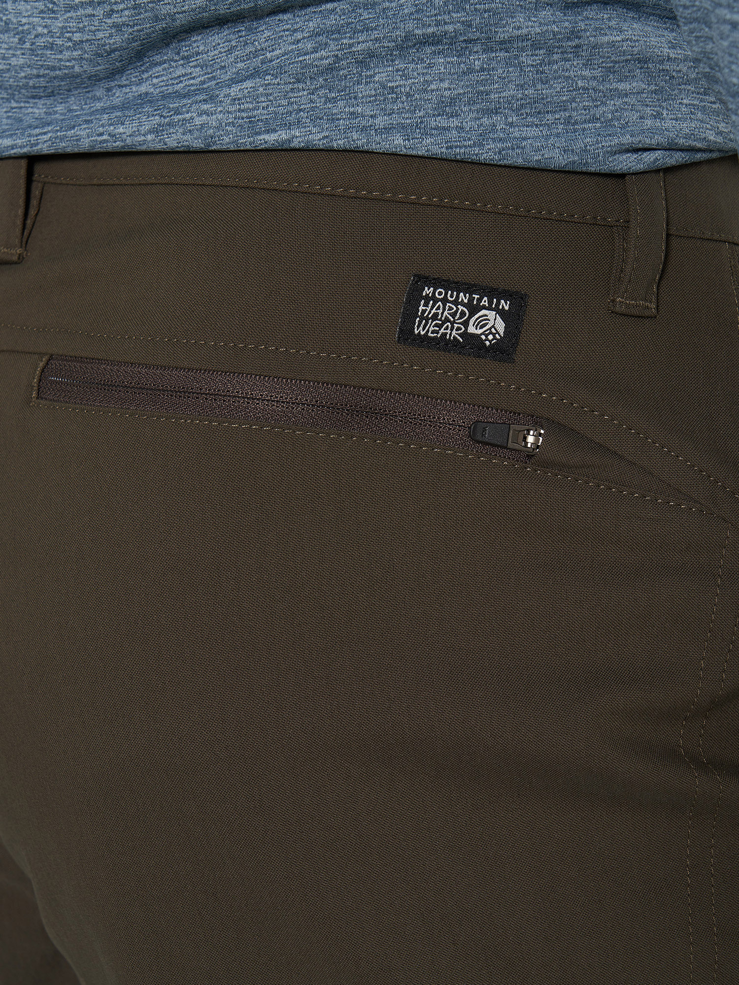 фото Брюки мужские mountain hardwear ap pant, коричневый