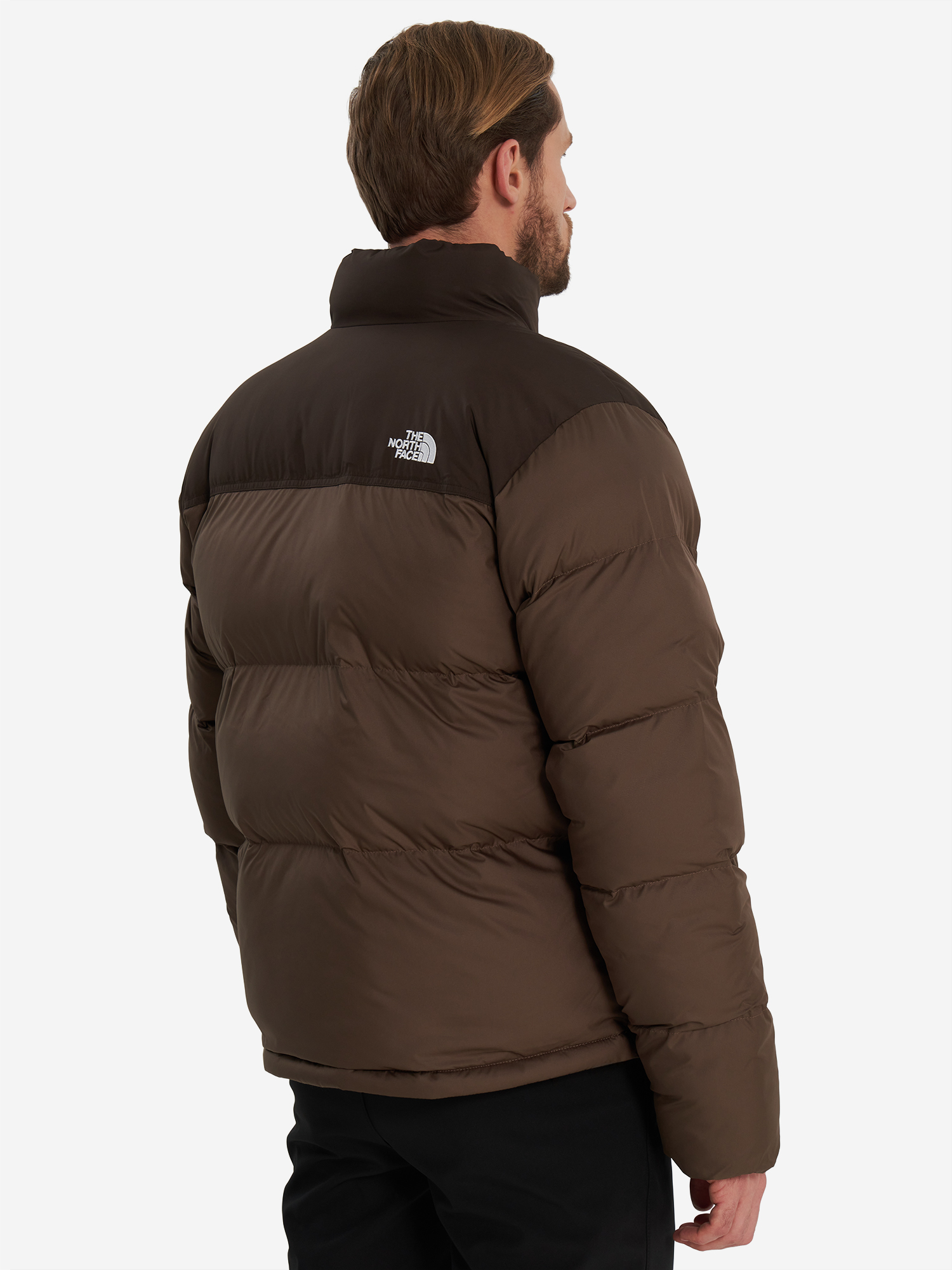 фото Куртка утепленная мужская the north face saikuru, коричневый