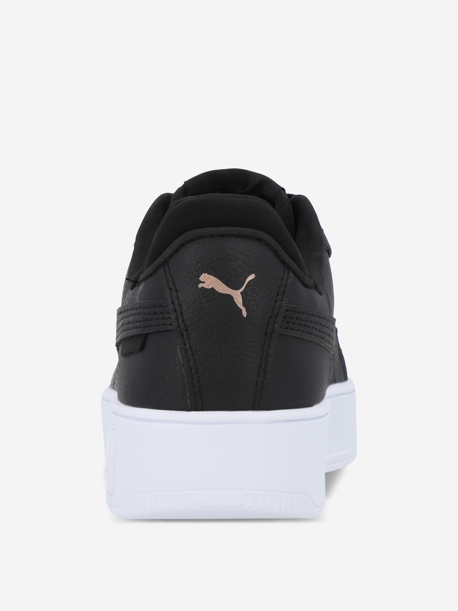 фото Кеды для девочек puma carina street, черный