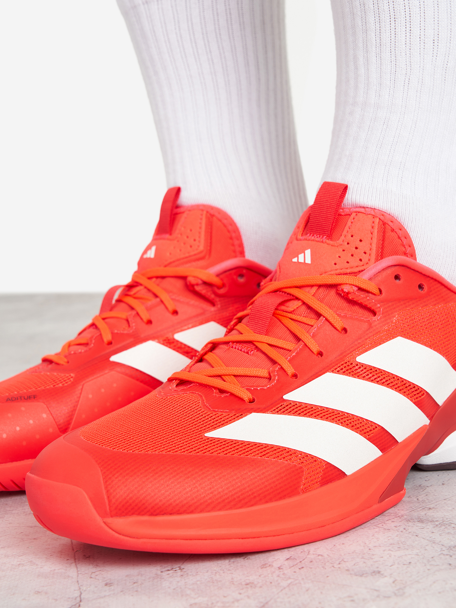 фото Кроссовки мужские adidas adizero ubersonic 5, красный