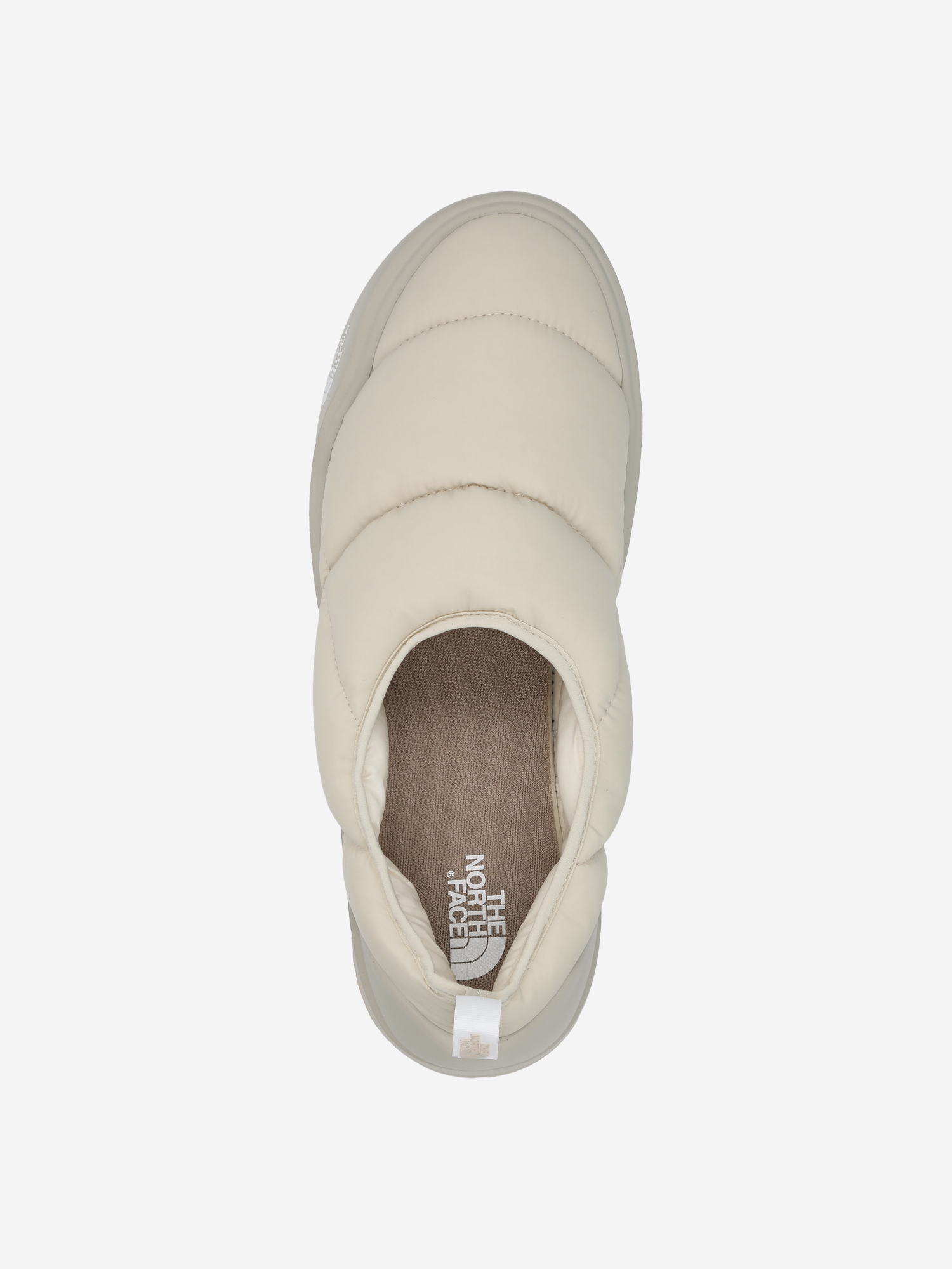фото Слипоны утепленные мужские the north face base camp thermoball mule, бежевый