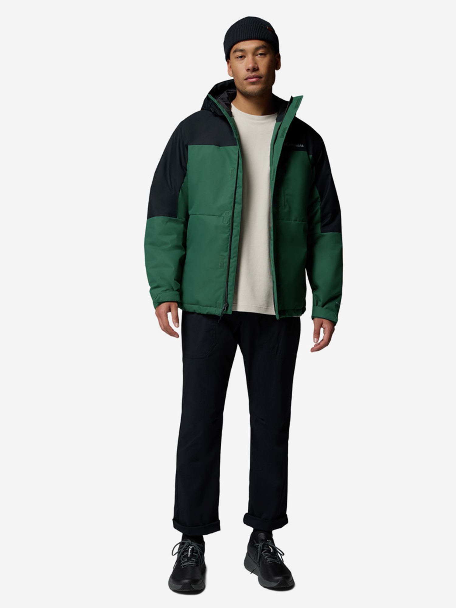 фото Куртка утепленная мужская columbia hikebound ii insulated jacket, зеленый