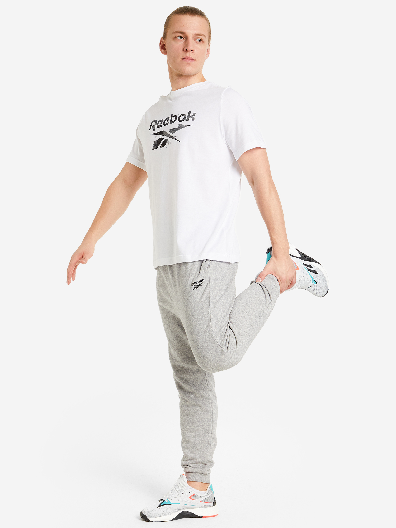 фото Брюки мужские reebok, желтый
