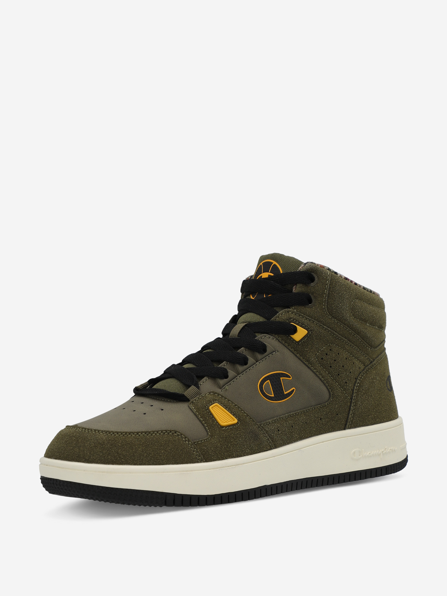 фото Кеды мужские champion rebound mid winterized, зеленый