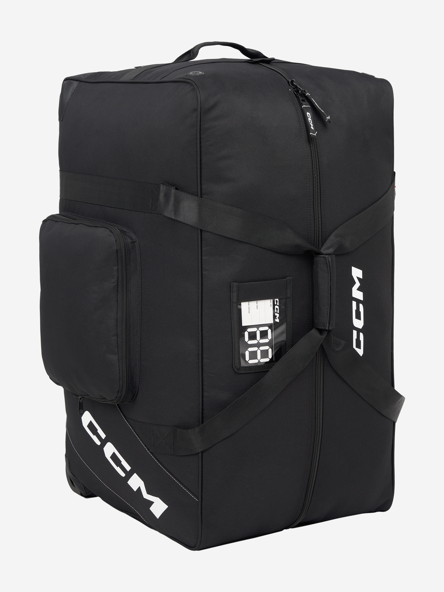 фото Баул хоккейный с колесами детский ccm team core 32", черный