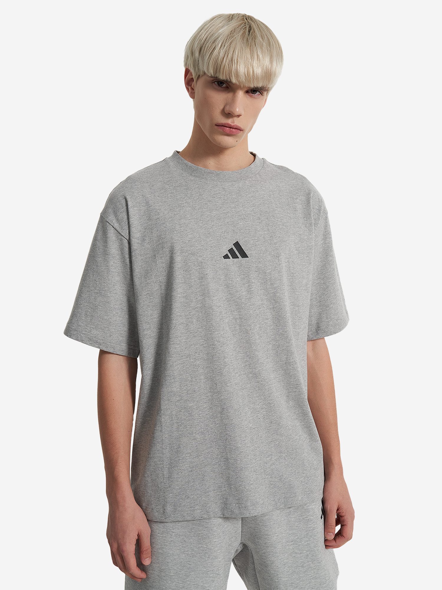 фото Футболка мужская adidas, серый