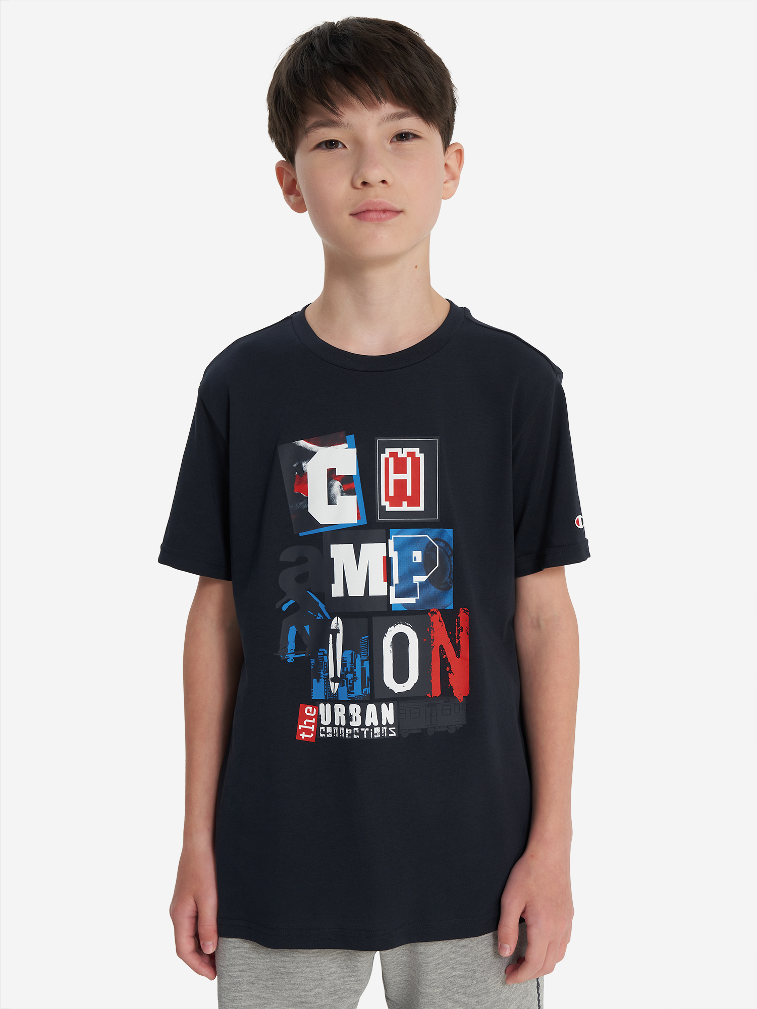 фото Футболка для мальчиков champion, синий