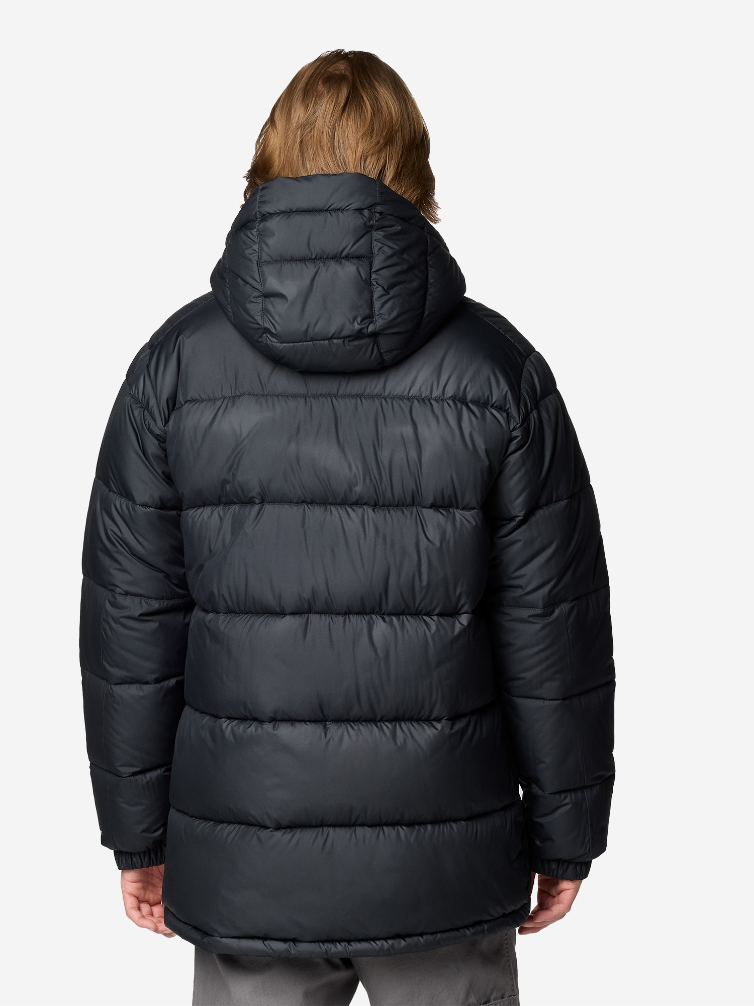 фото Куртка утепленная мужская columbia pike lake parka, черный