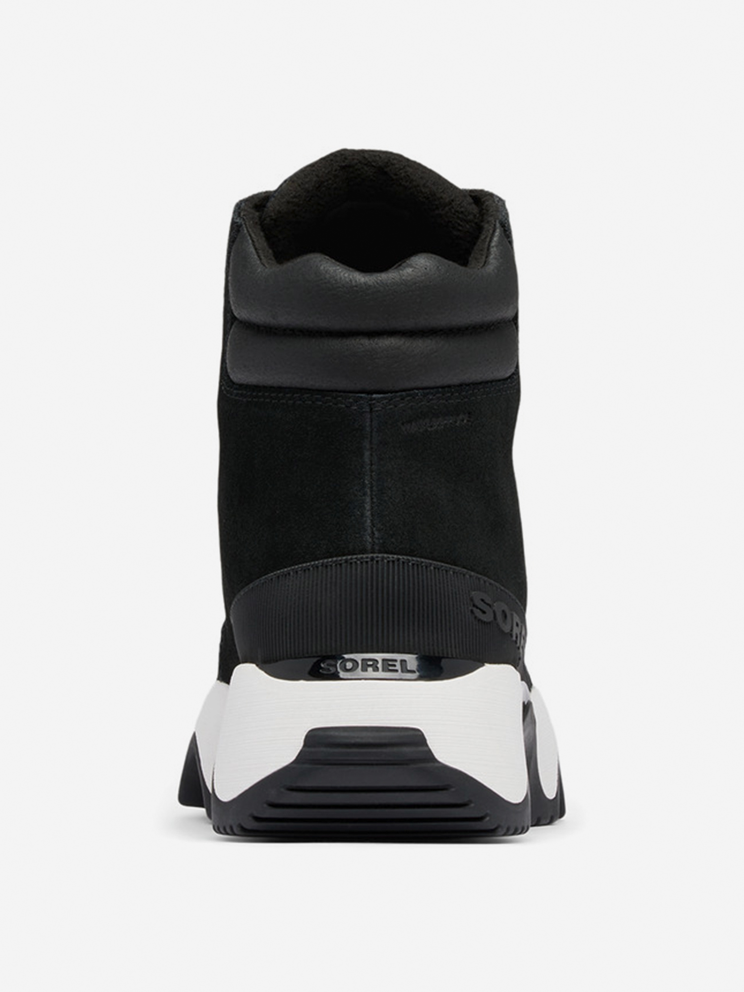 фото Ботинки утепленные женские sorel kinetic impact conquest plus wp, черный
