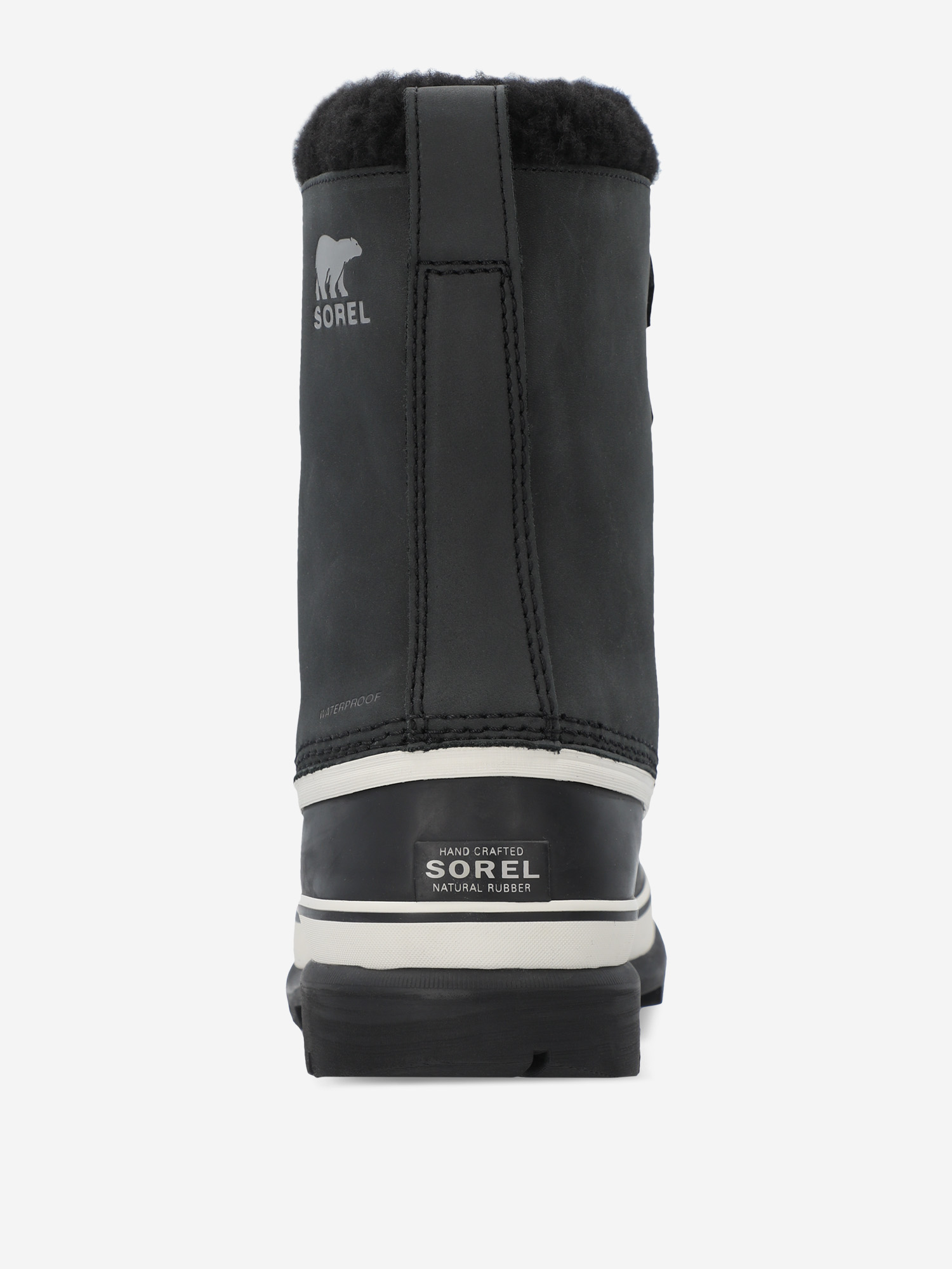 фото Сапоги утепленные мужские sorel caribou waterproof, черный