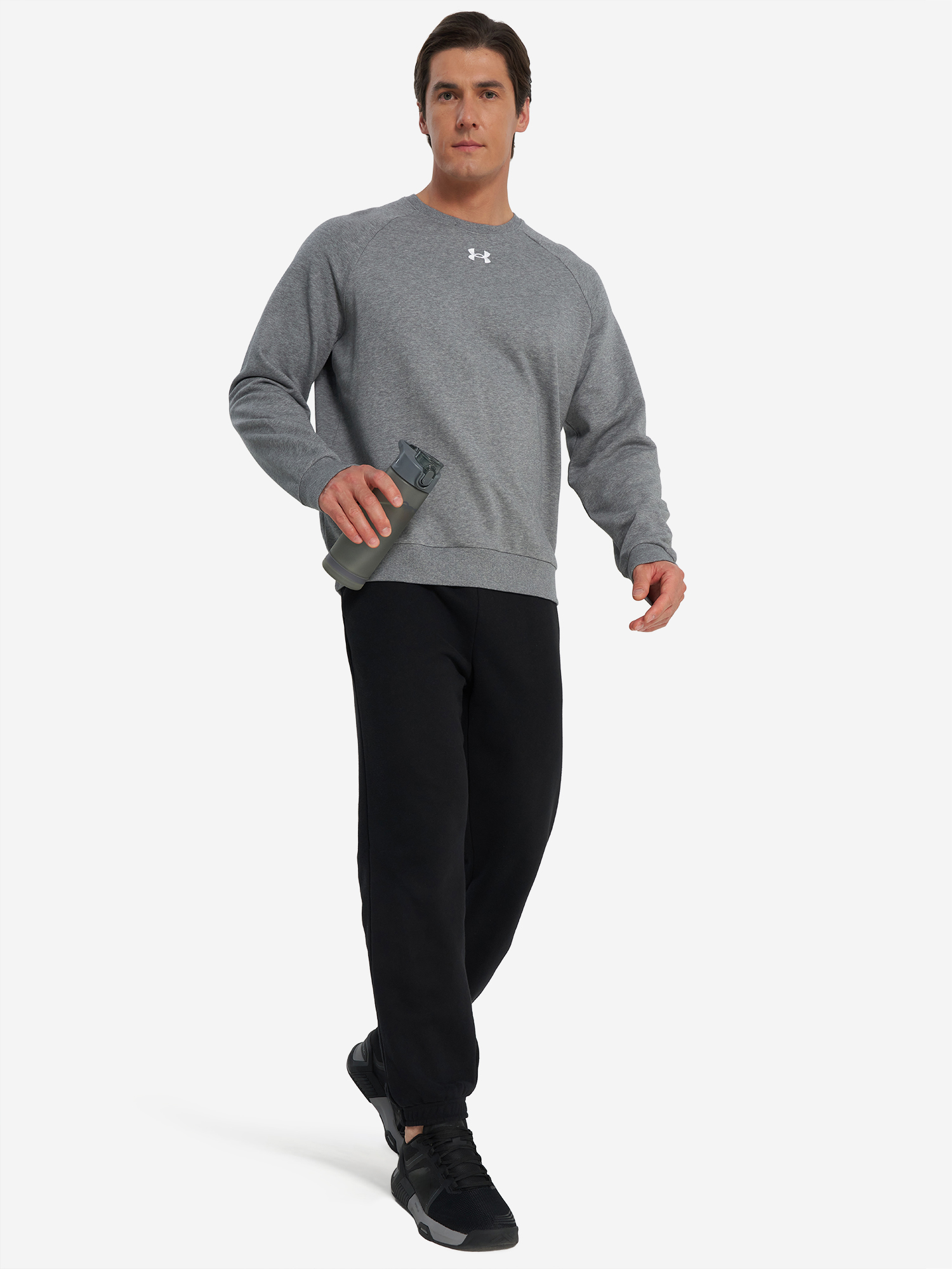 фото Толстовка мужская under armour, серый