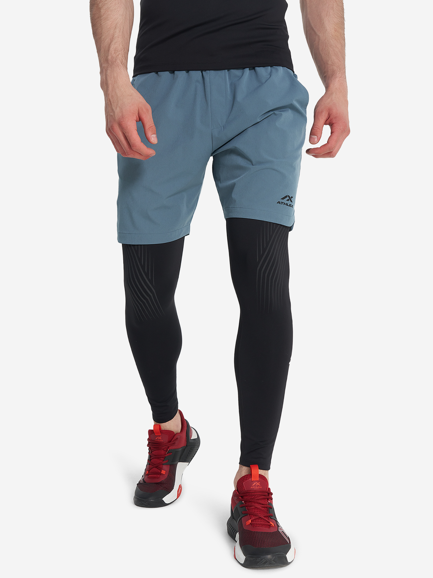фото Шорты мужские athlex, серый