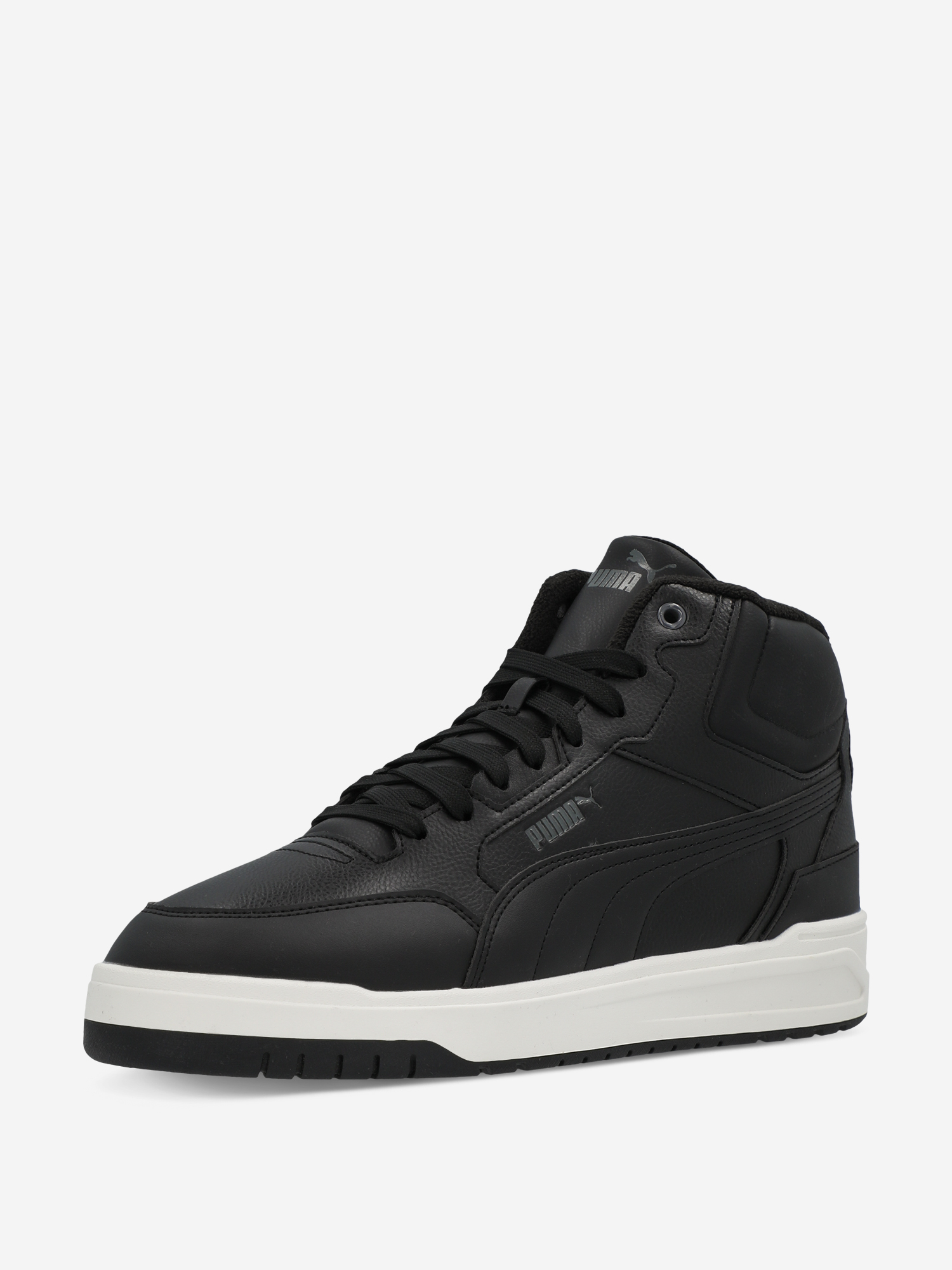 фото Кеды утепленные мужские puma shuffle downtown, черный