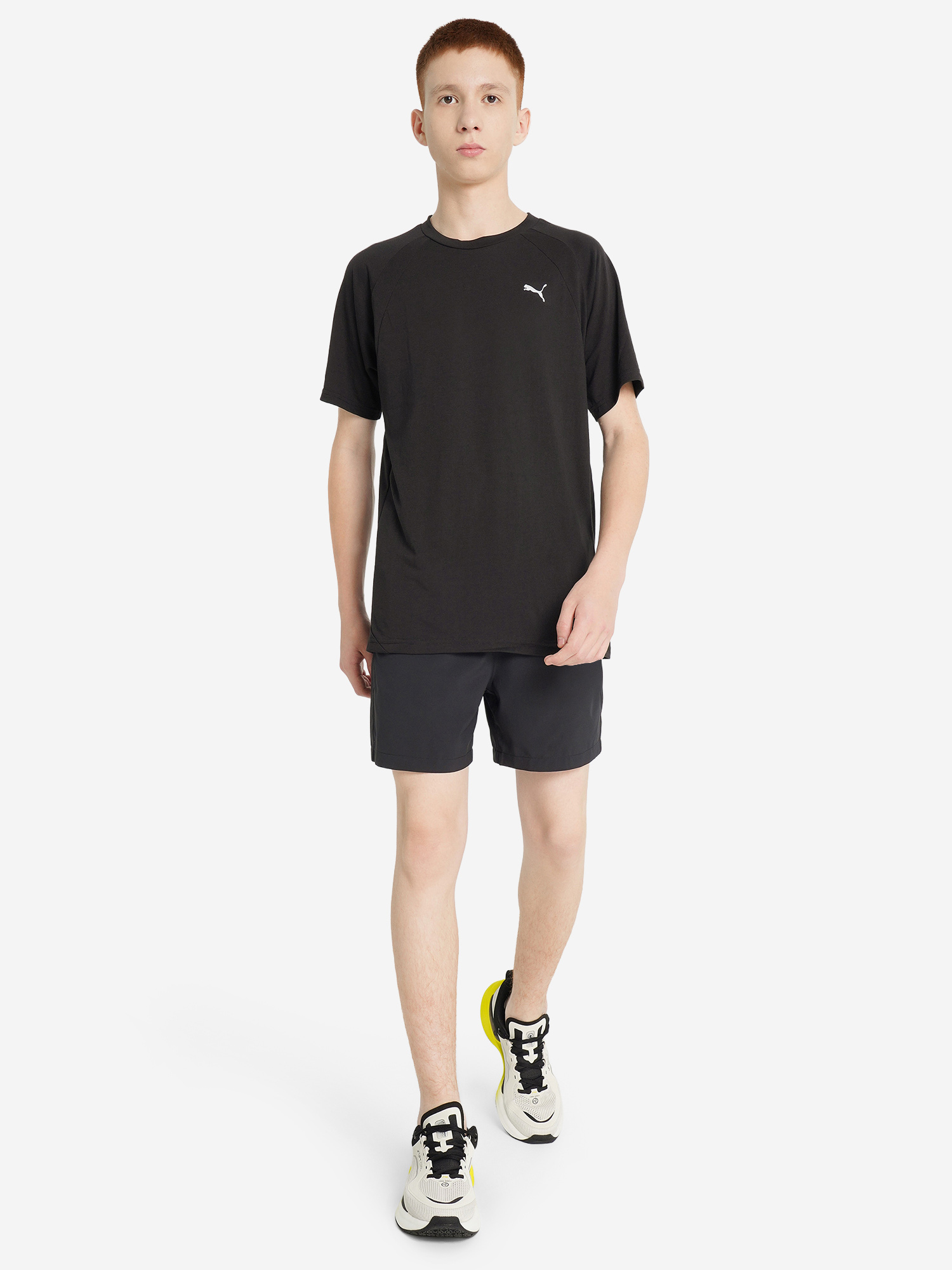 фото Футболка для мальчиков puma evostripe, черный