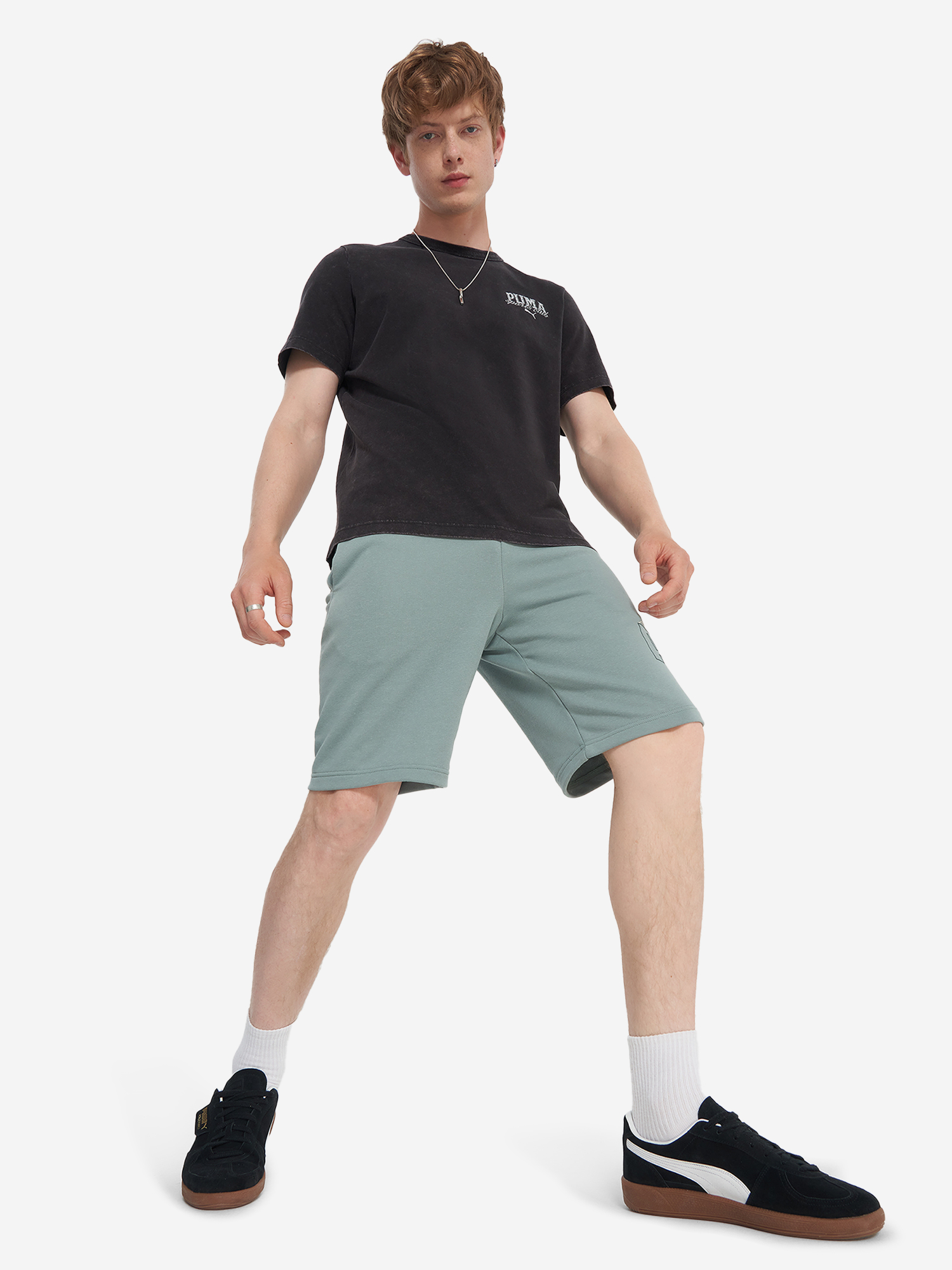 фото Футболка мужская puma class, черный