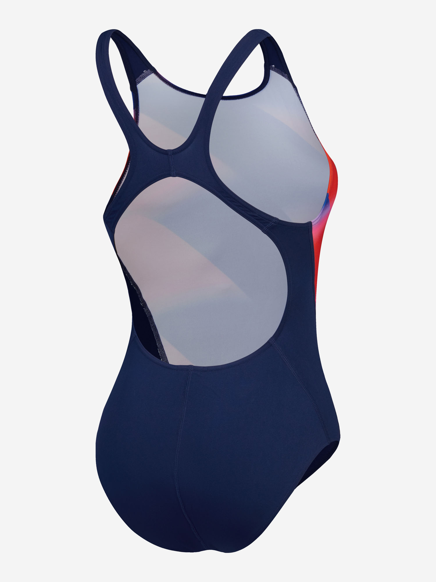 фото Купальник слитный женский speedo allover, синий