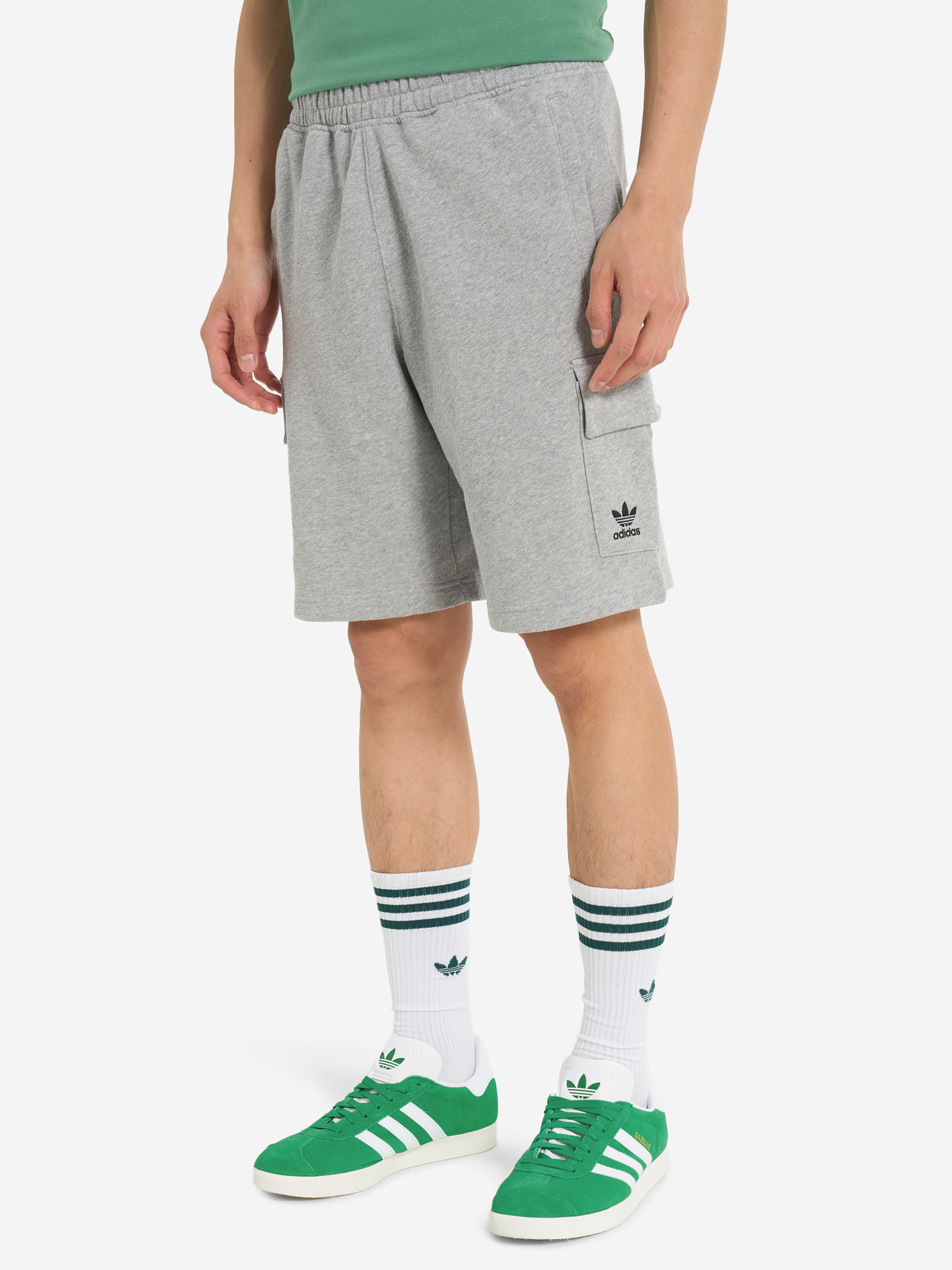 фото Шорты мужские adidas, серый