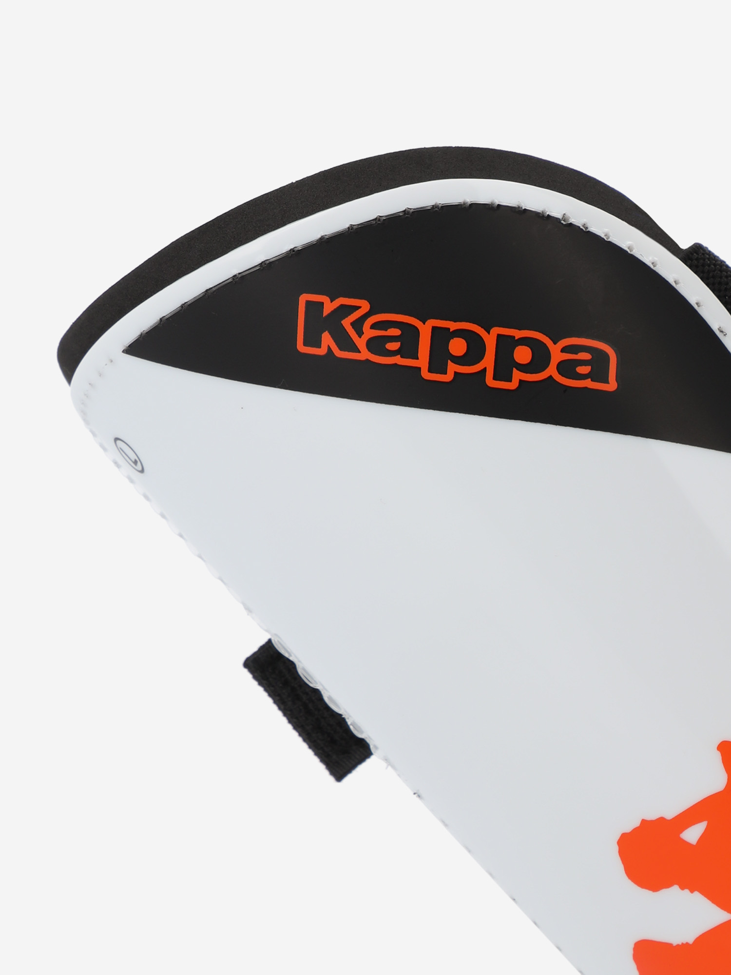 фото Щитки футбольные kappa forza light, черный