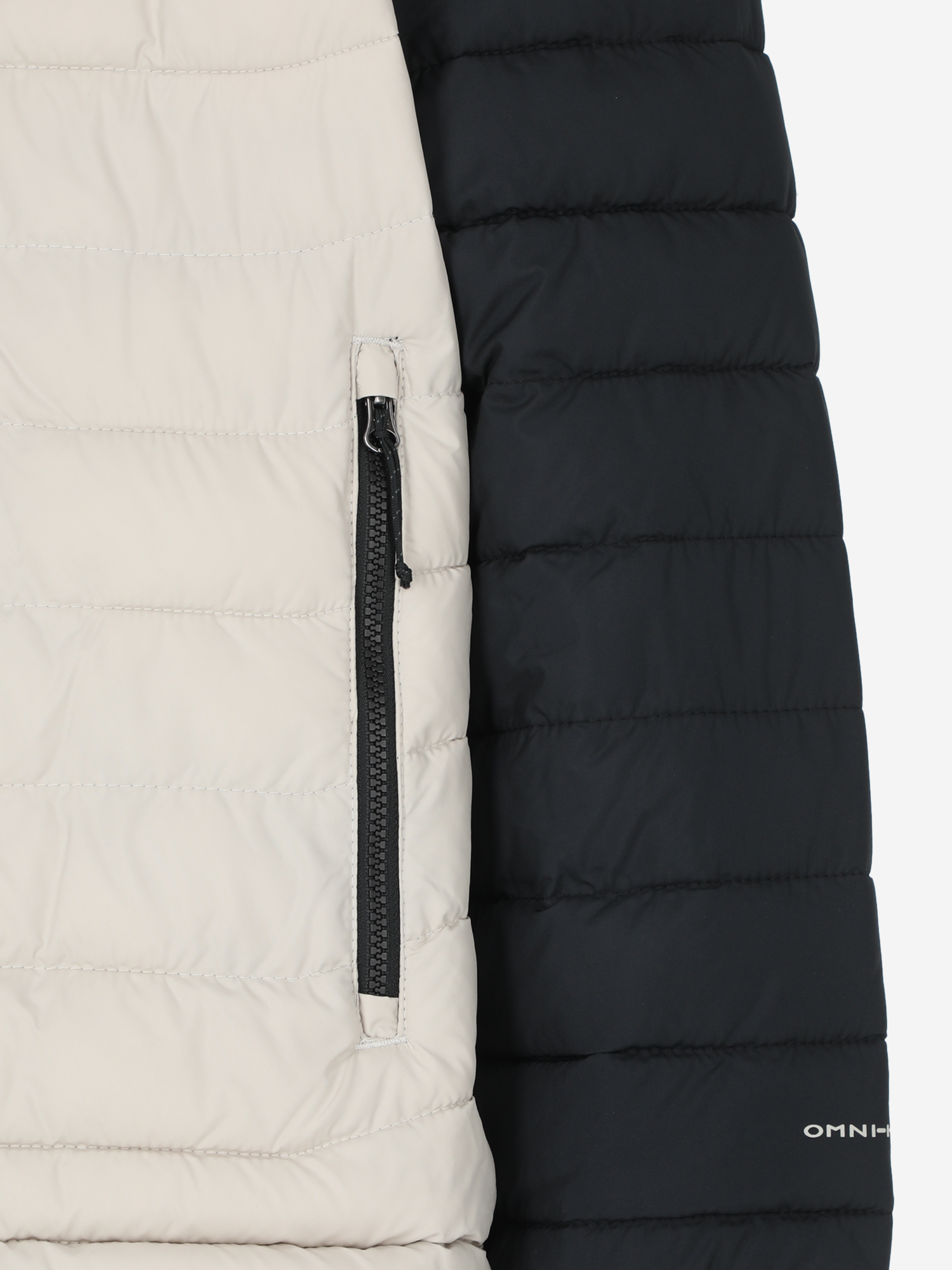 фото Пуховик мужской columbia, plus size powder lite ii hooded jacket, бежевый