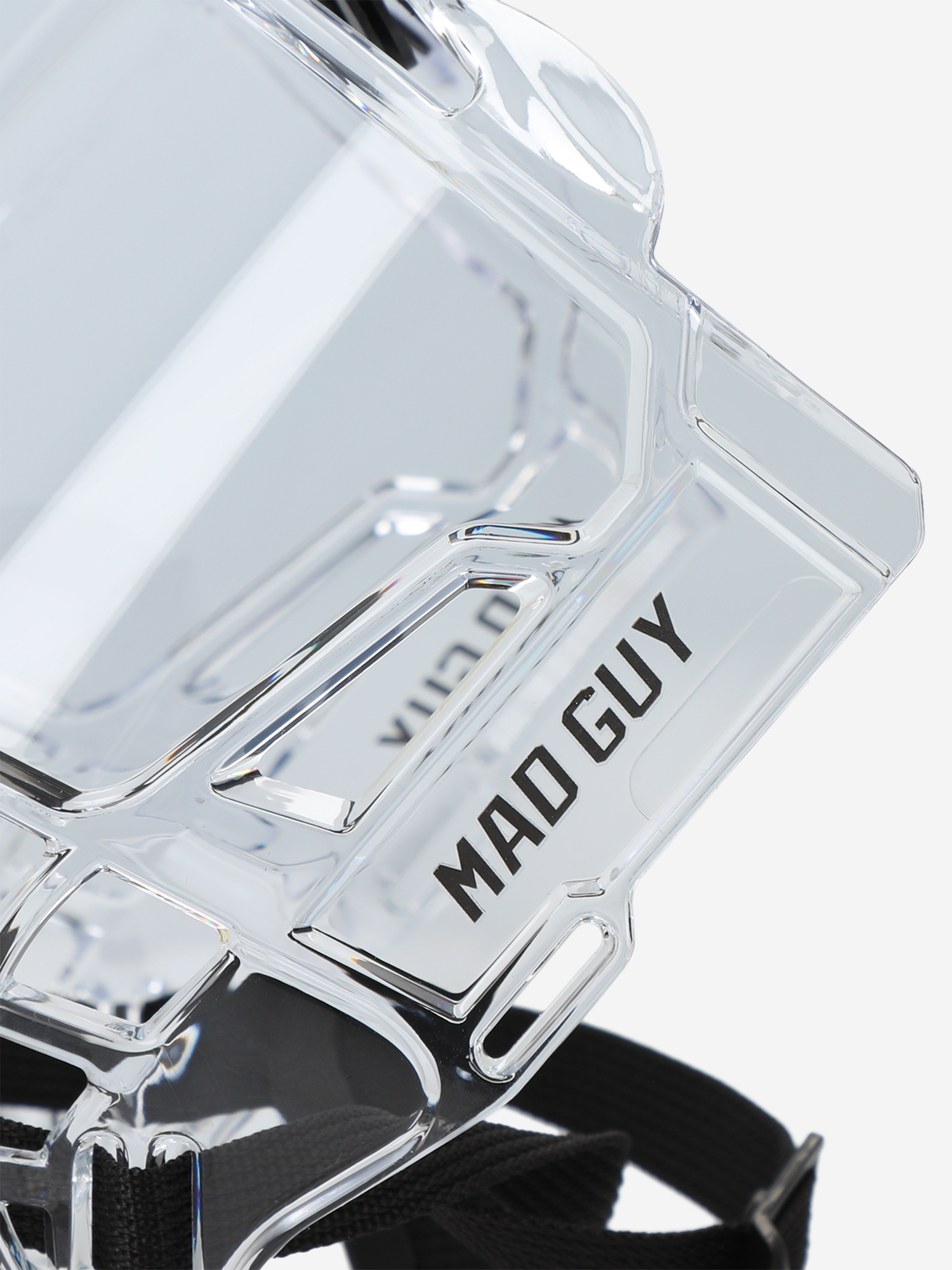фото Маска-визор для хоккейного шлема madguy, серый