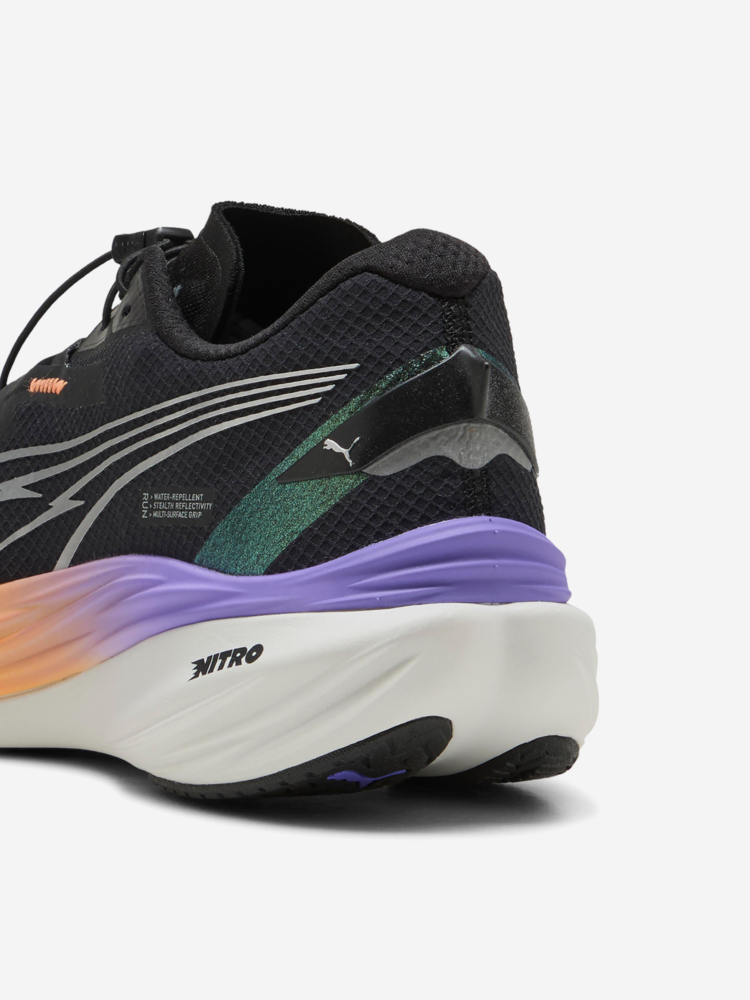 фото Кроссовки мужские puma deviate nitro 3 wtr+, черный