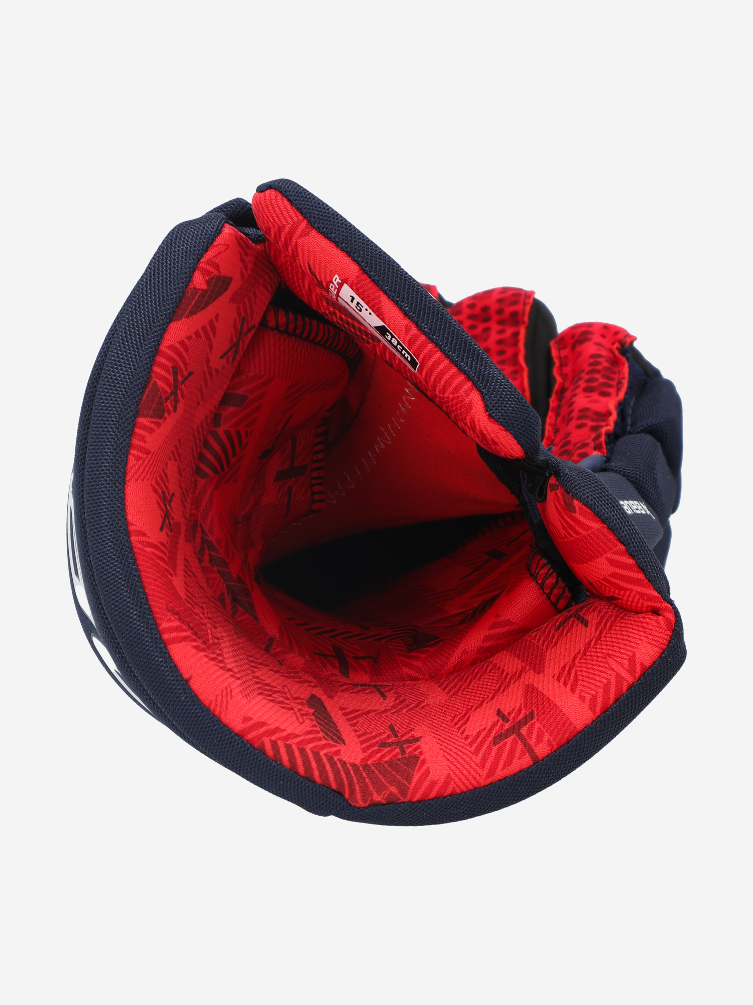 фото Перчатки хоккейные bauer vapor 3x sr, синий