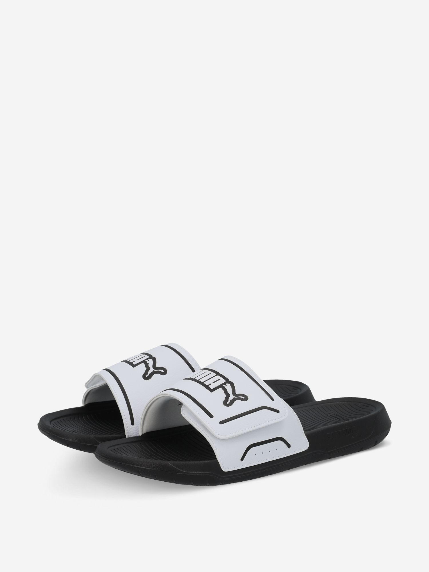 фото Шлепанцы мужские puma royalcat comfort 2, черный