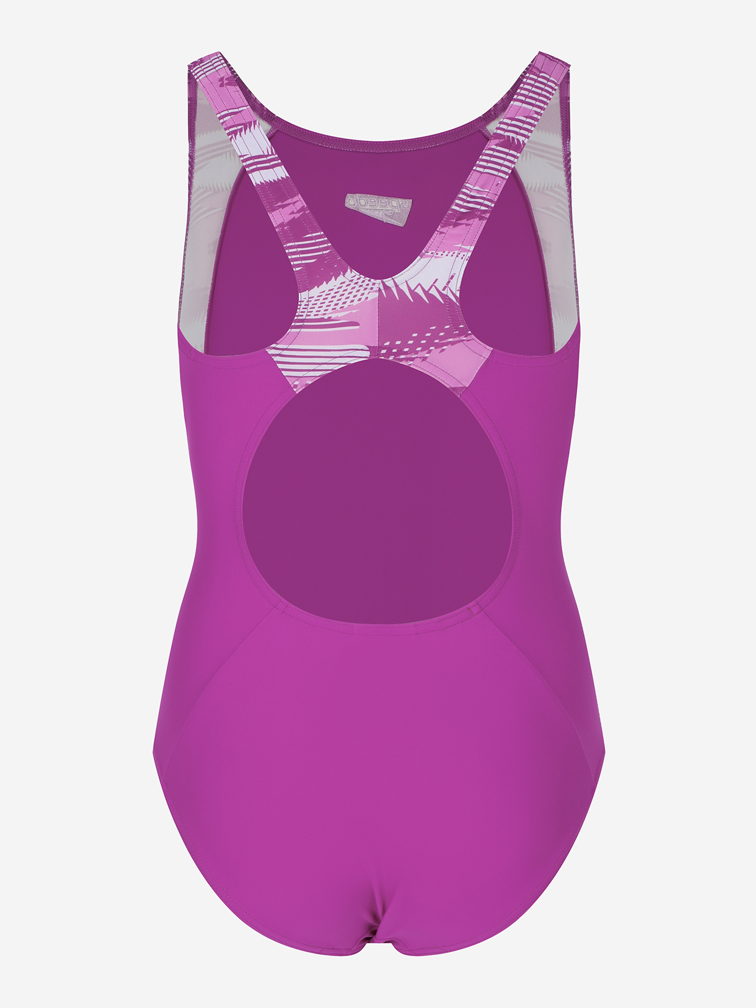 фото Купальник слитный для девочек speedo hyperboom, розовый