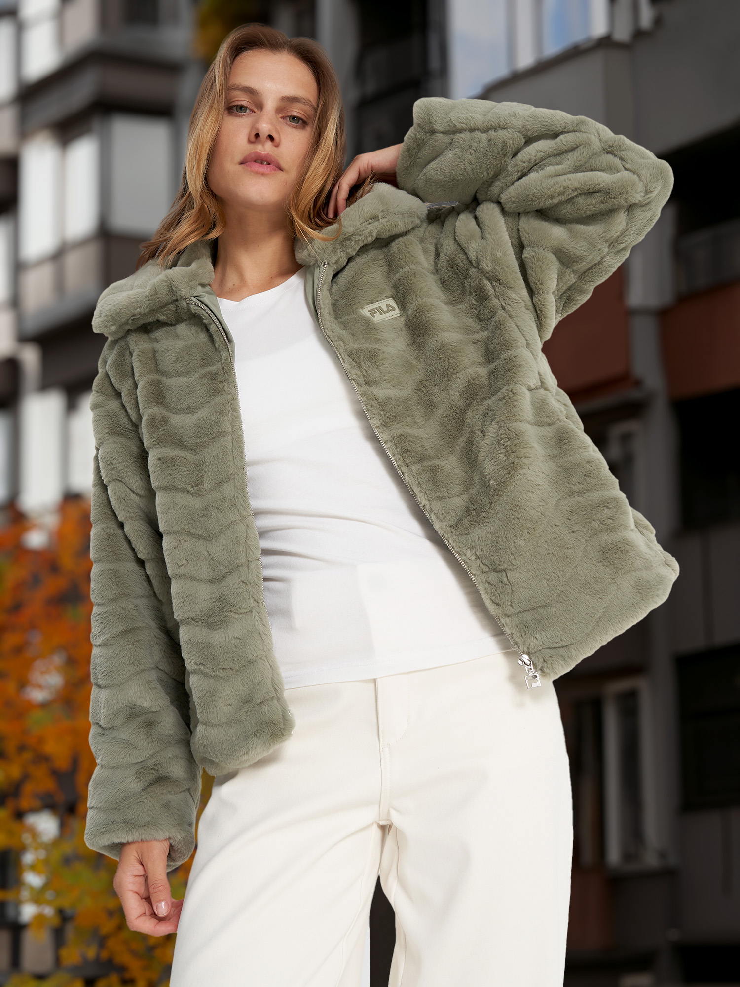 Куртка меховая женская FILA, Зеленый
Куртка меховая женская FILA, Зеленый