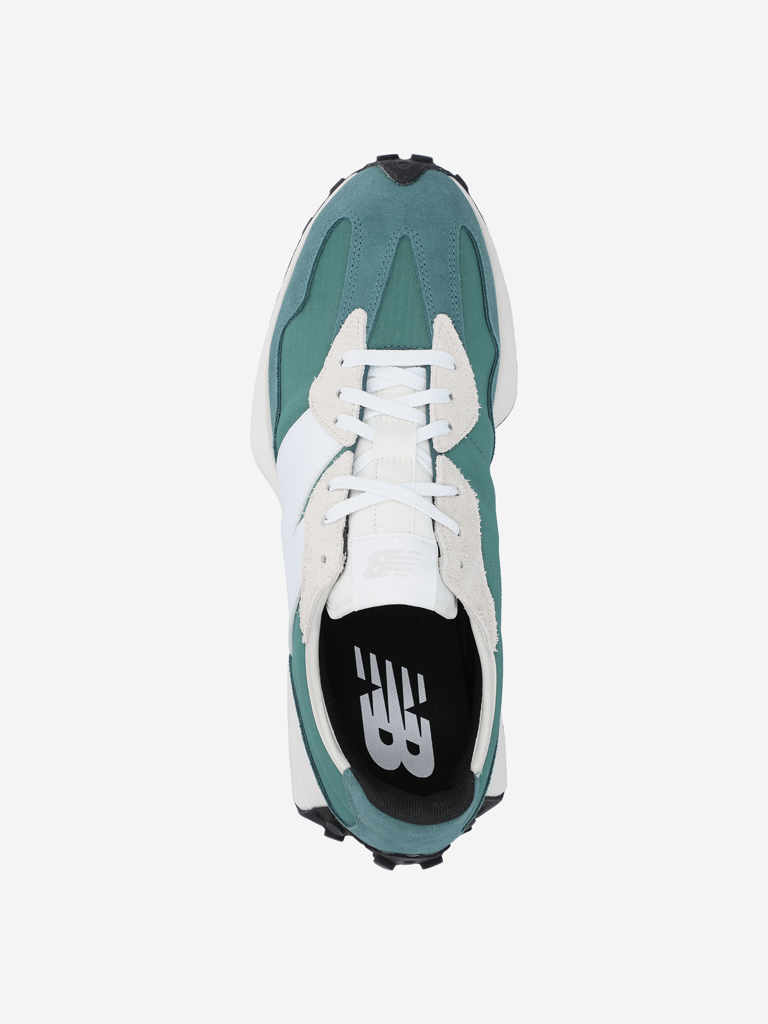 фото Кроссовки мужские new balance 327, зеленый