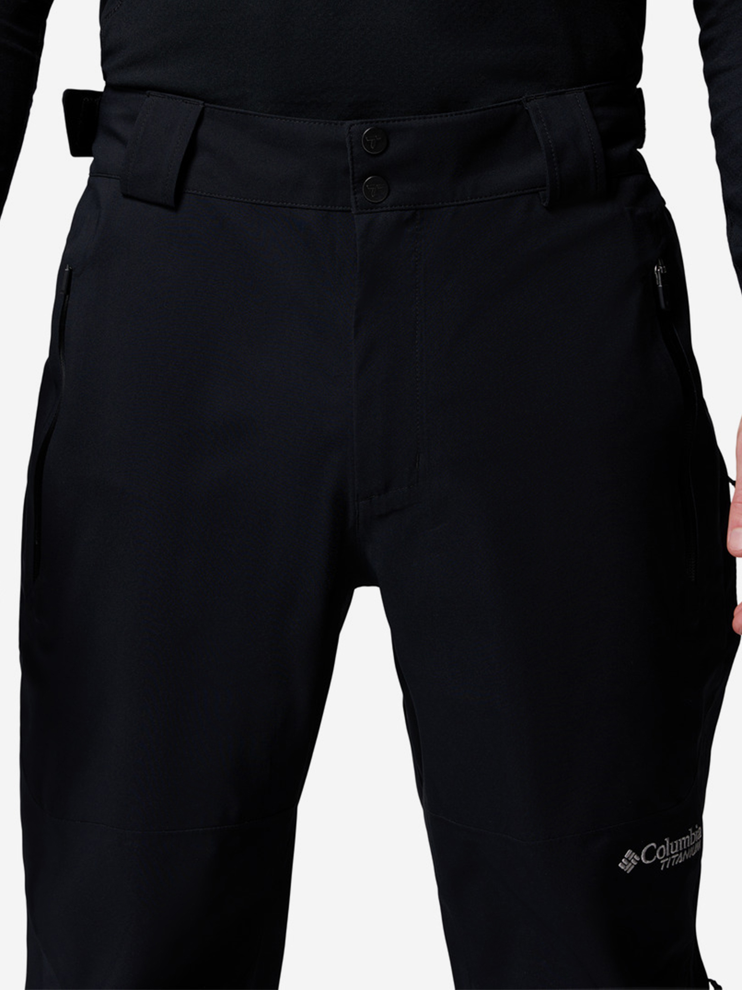 фото Брюки мужские columbia platinum peak ii 3 l pant, черный