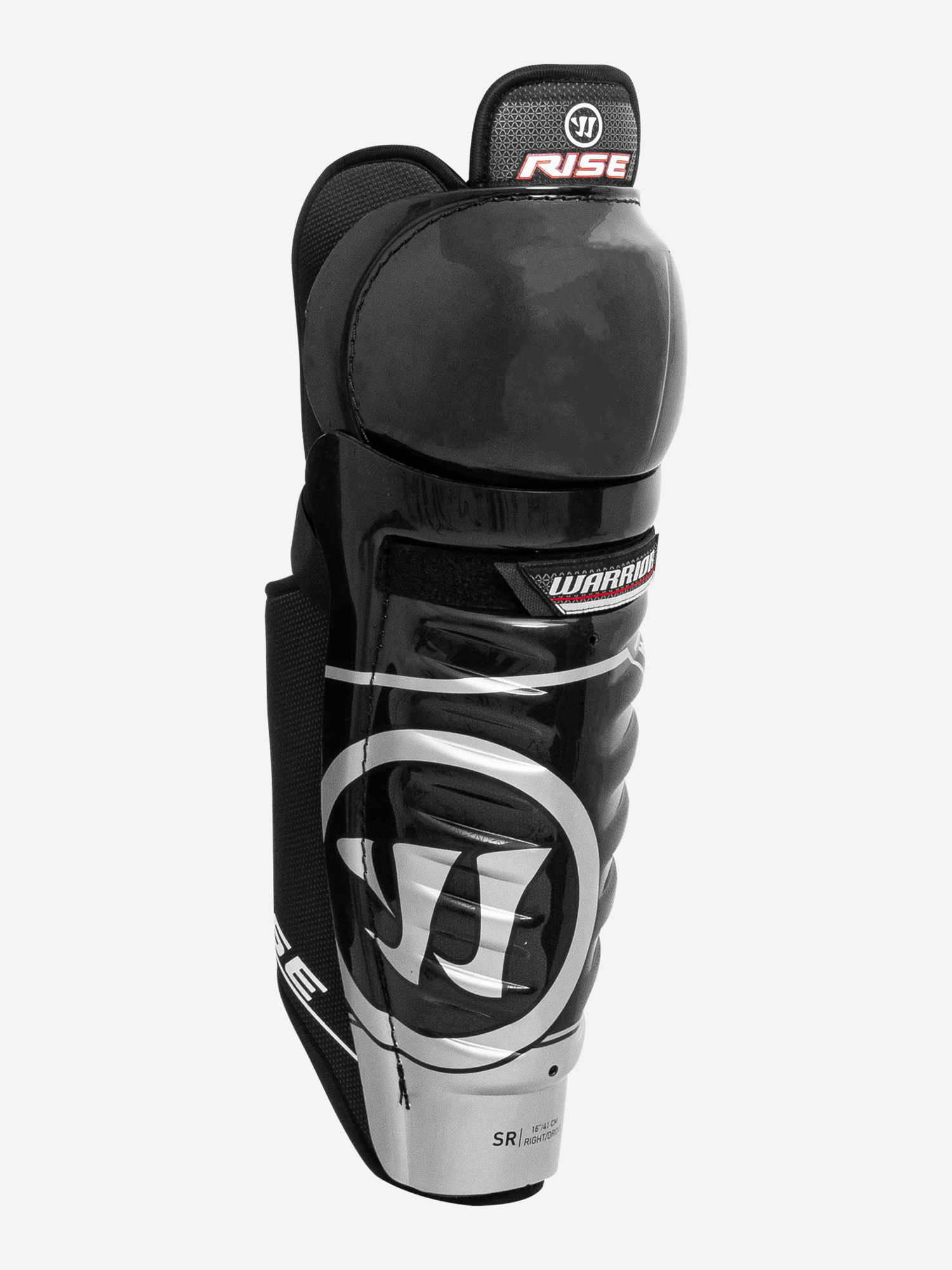 фото Щитки хоккейные детские warrior rise jr, черный