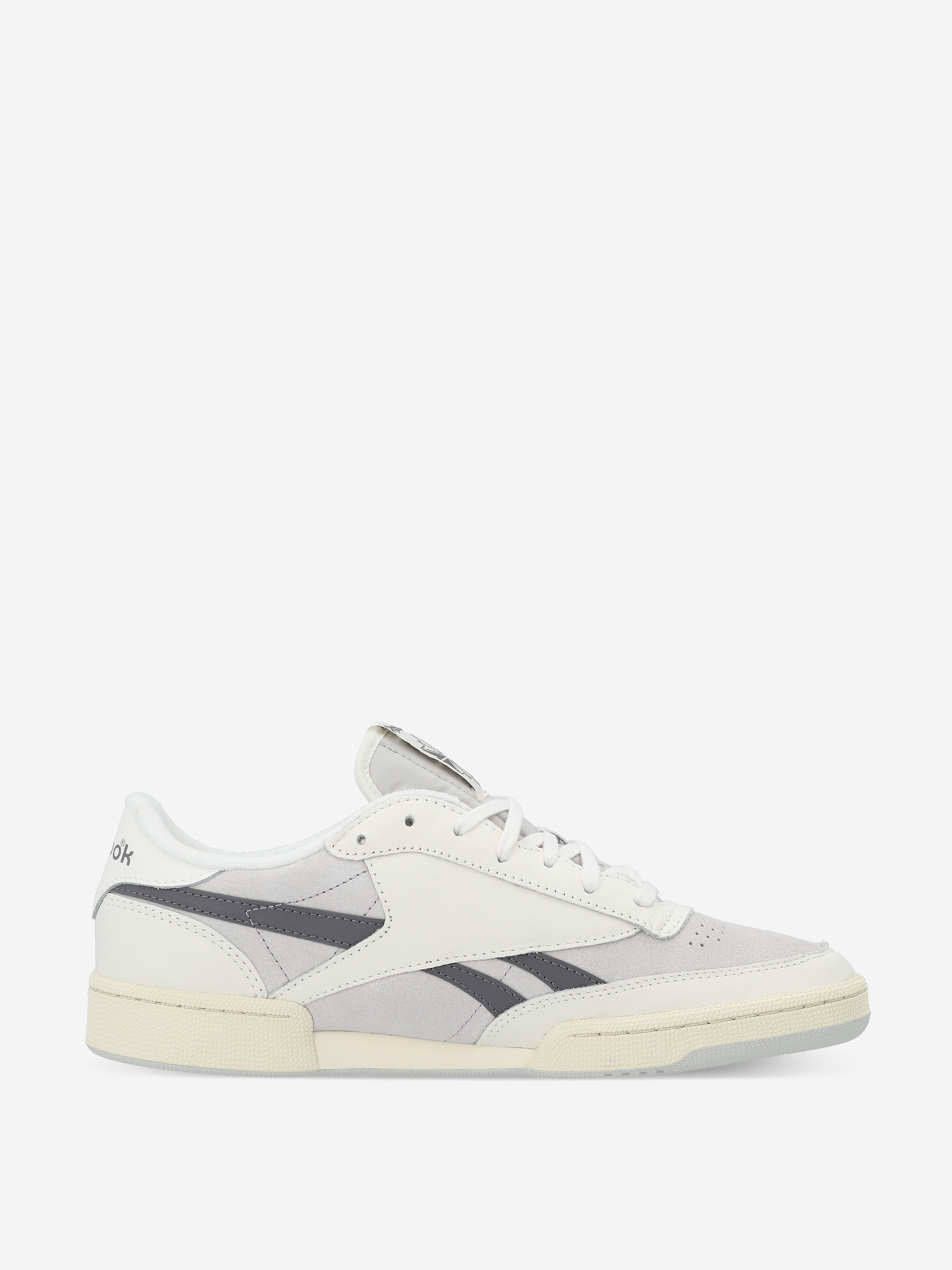 фото Кеды мужские reebok club c revenge vintage ii, серый
