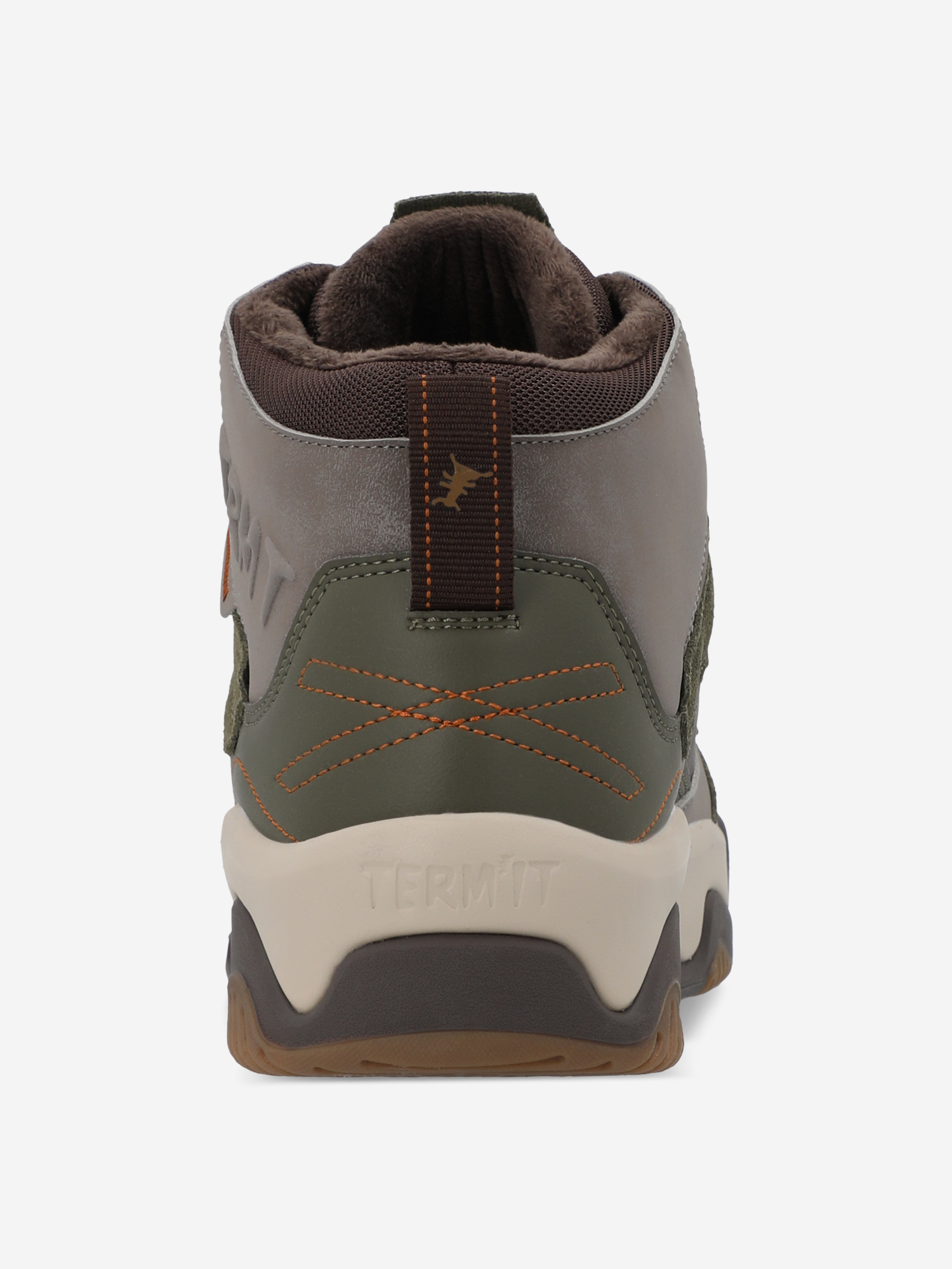 фото Кеды утепленные мужские termit jumble next cl, коричневый
